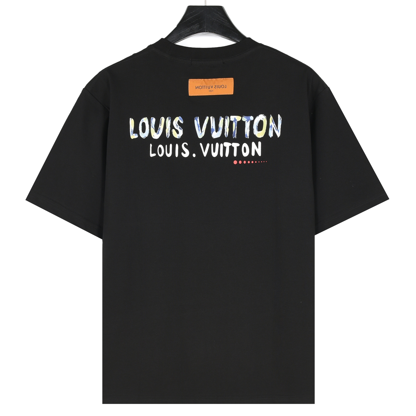 Louis Vuitton/路易威登 25ss 迷彩字母logo印花短袖T恤