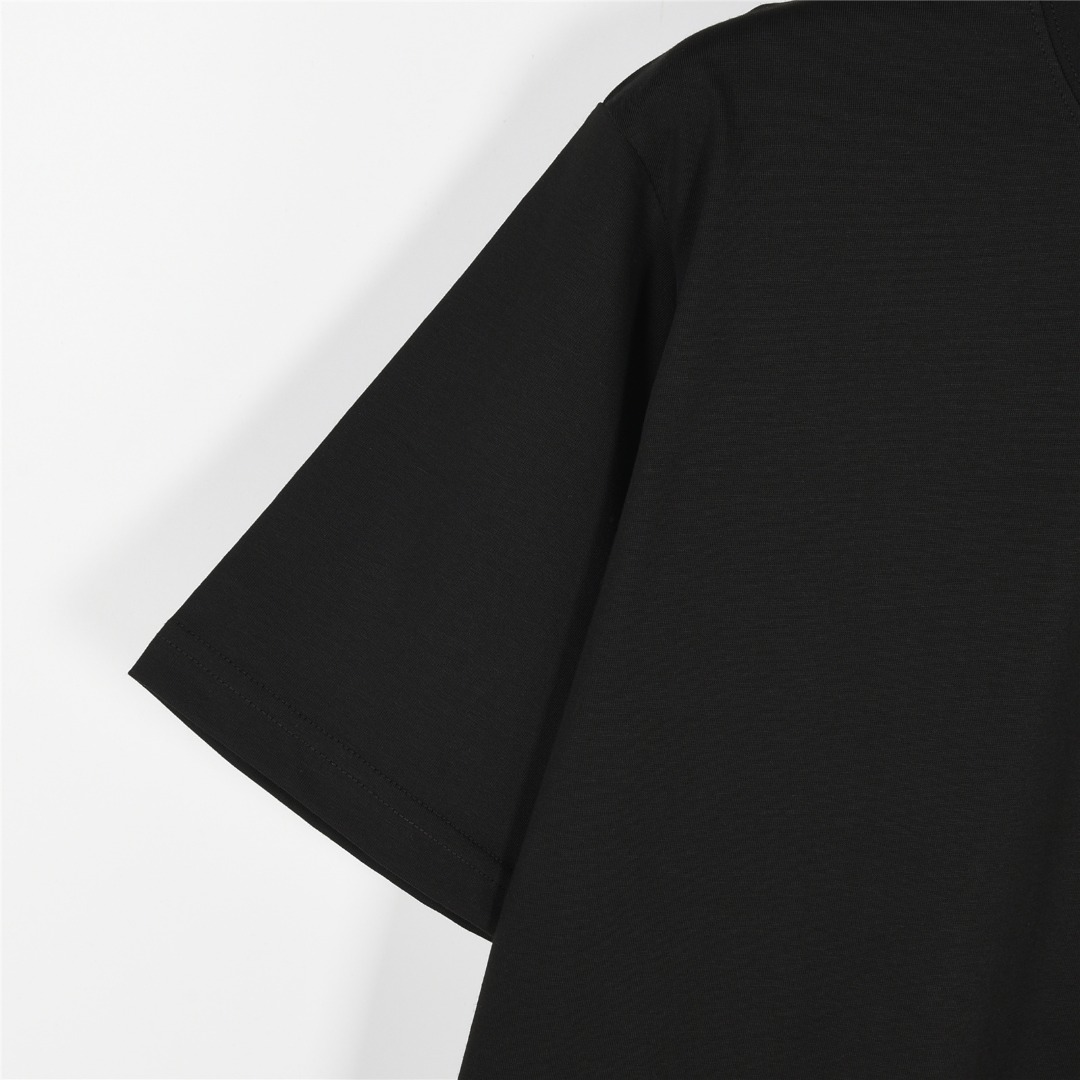 Louis Vuitton/路易威登 25ss 胸口立体苞芯logo刺绣短袖T恤