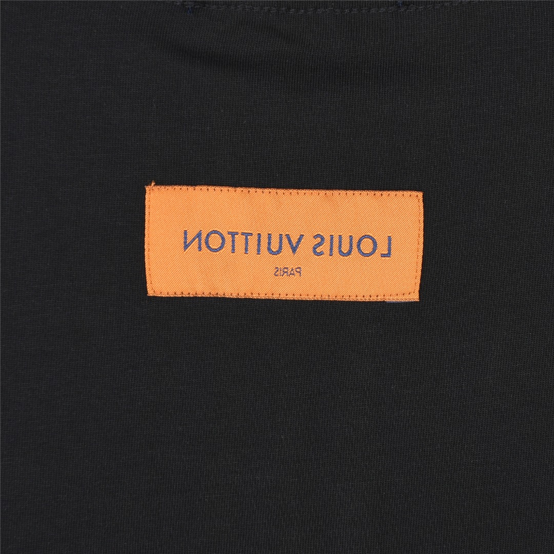 Louis Vuitton/路易威登 25ss 袖子logo极简字母刺绣短袖T恤