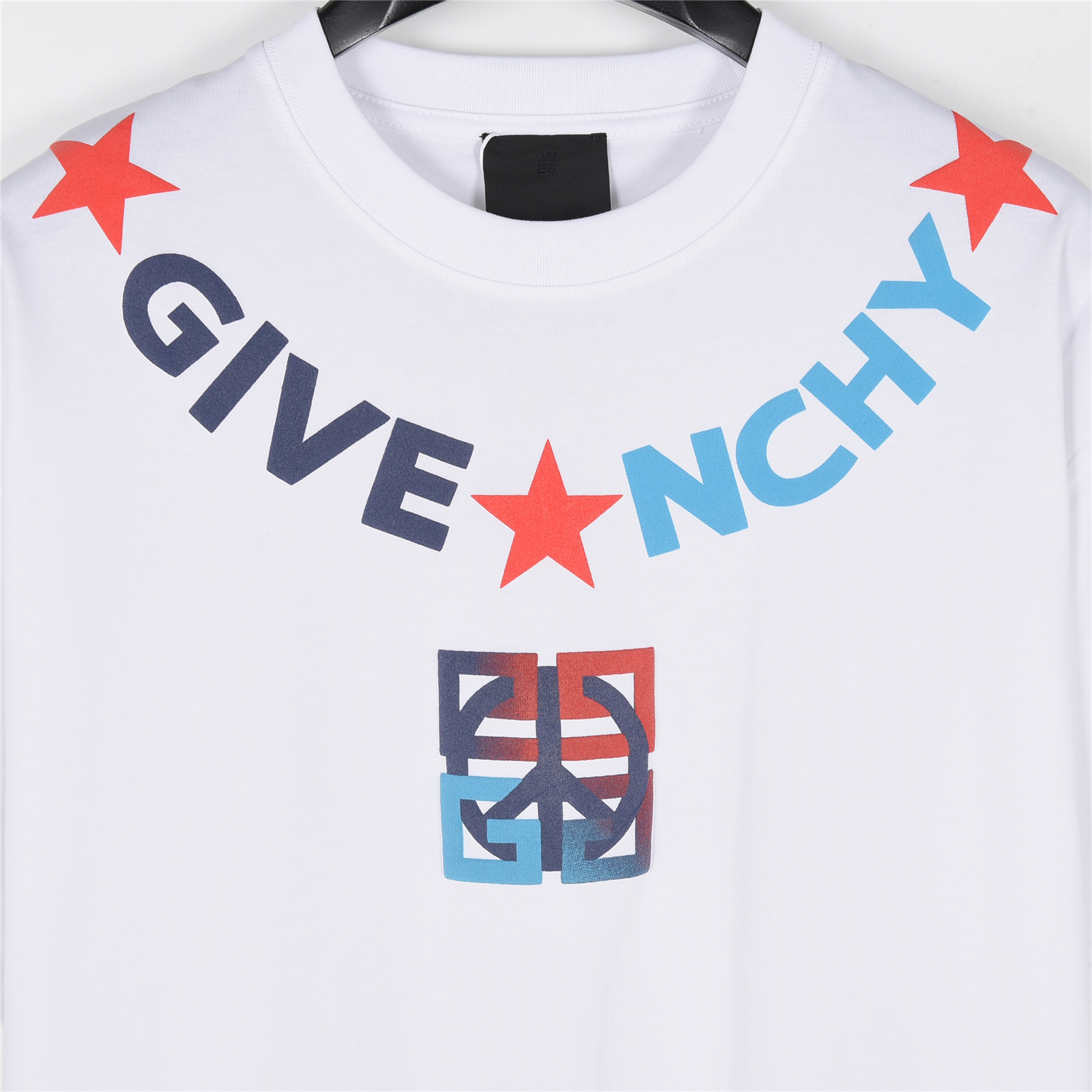 Givenchy 纪梵希 25ss 领口logo字母发泡印花项链短袖T恤-Chinese UA Cheap High Quatity Brand Clothes Bags handbags Sneakers wholesale wholesaler seller from China Factory suppliers Fashion Clothing Shoes best Quality Beautiful Price Givenchy 纪梵希 25ss 领口logo字母发泡印花项链短袖T恤