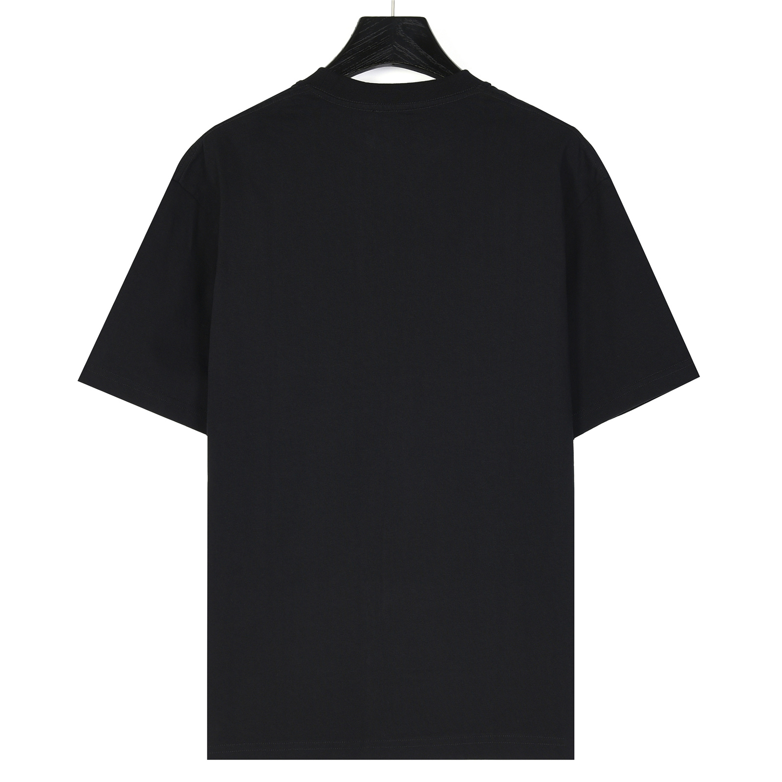 Balenciaga/巴黎世家 25ss 锁扣烫银压字母压胶短袖T恤