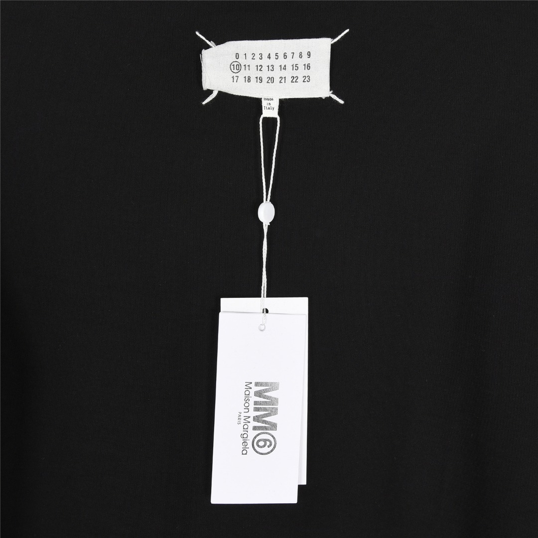 MaisonMargiela/马吉拉 恶搞印花涂鸦圆领短袖T恤