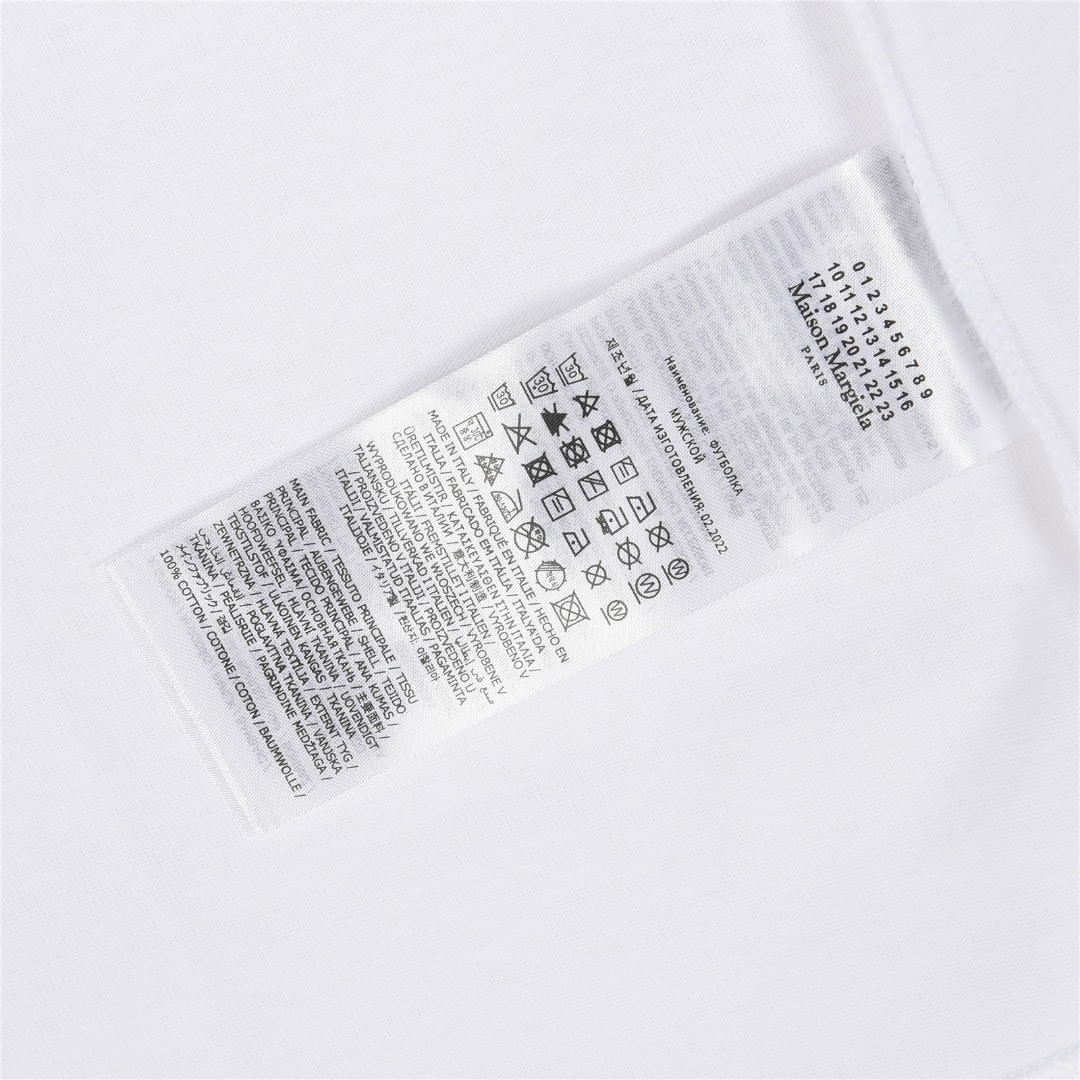MaisonMargiela 马吉拉 MM10印花圆领短袖T恤