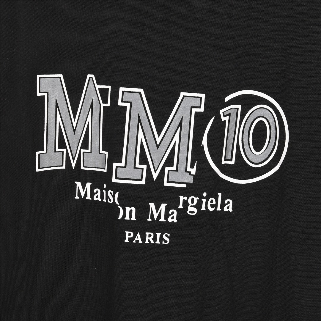 MaisonMargiela/马吉拉 MM10印花圆领短袖T恤