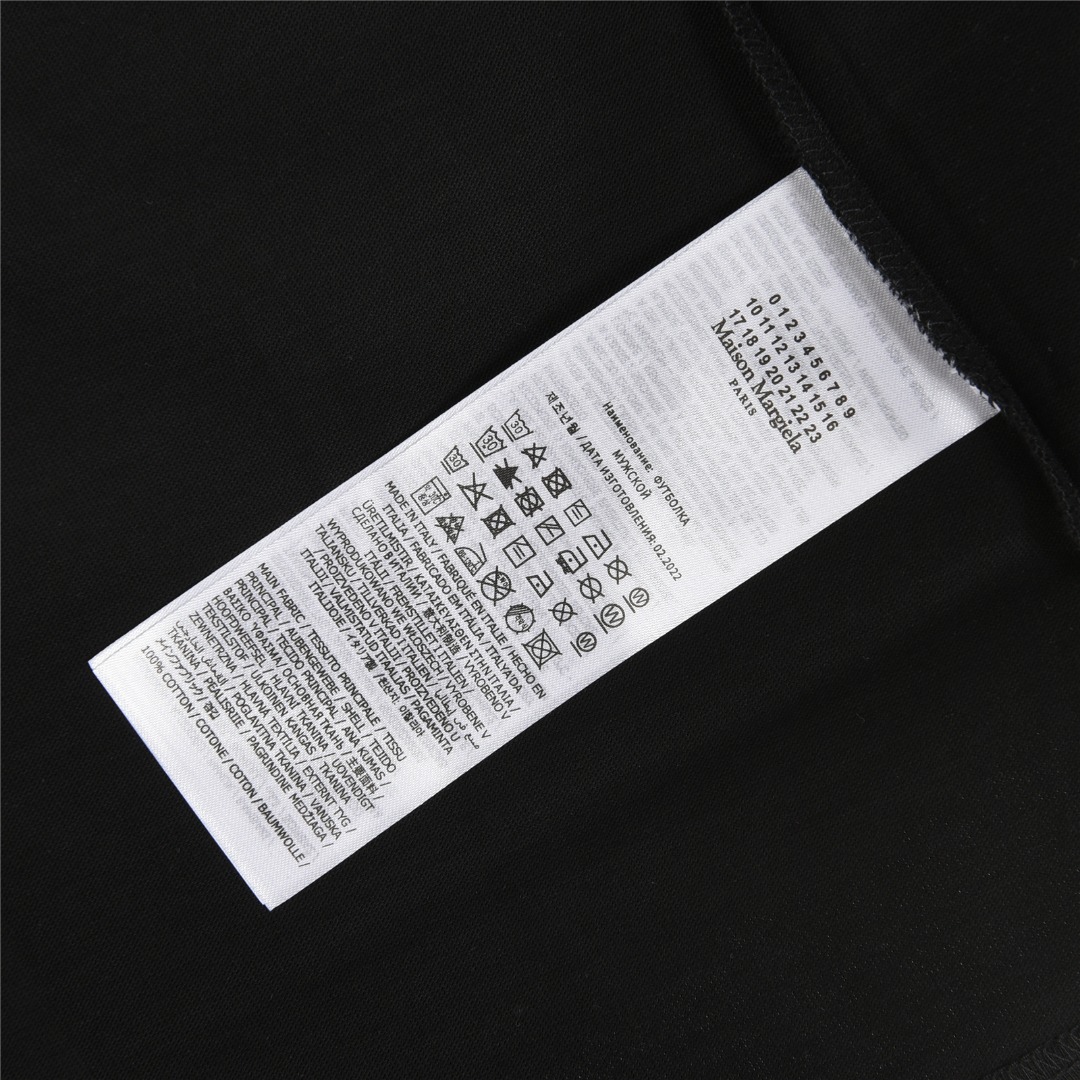 MaisonMargiela/马吉拉 MM10印花圆领短袖T恤