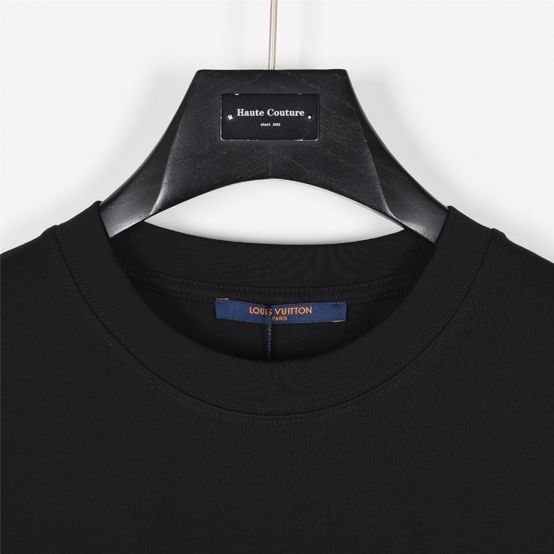 Louis Vuitton/路易威登 25ss 麻绳结刺绣短袖T恤