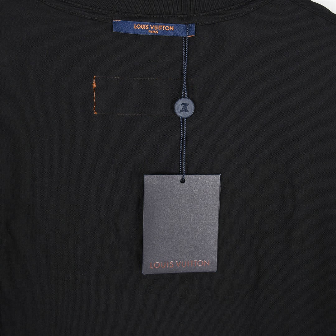Louis Vuitton/路易威登 25ss 麻绳结刺绣短袖T恤