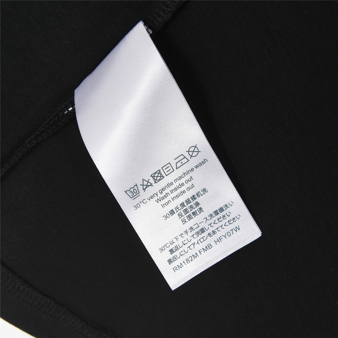 Louis Vuitton/路易威登 25ss 粉色泼墨刺绣logo假口袋短袖T恤