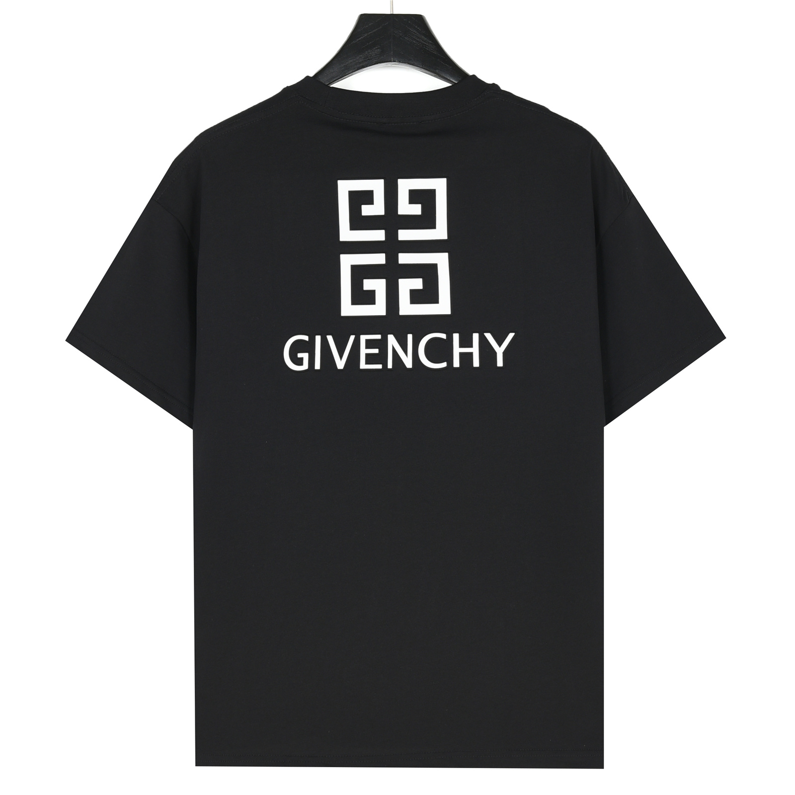 Givenchy/纪梵希 25ss 前后四宫格字母立体凹凸印花短袖T恤