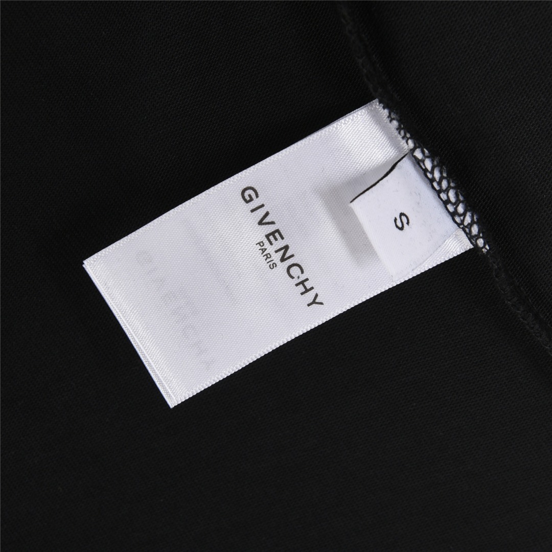 Givenchy/纪梵希 25ss 宫格彩色泼墨印花短袖T恤