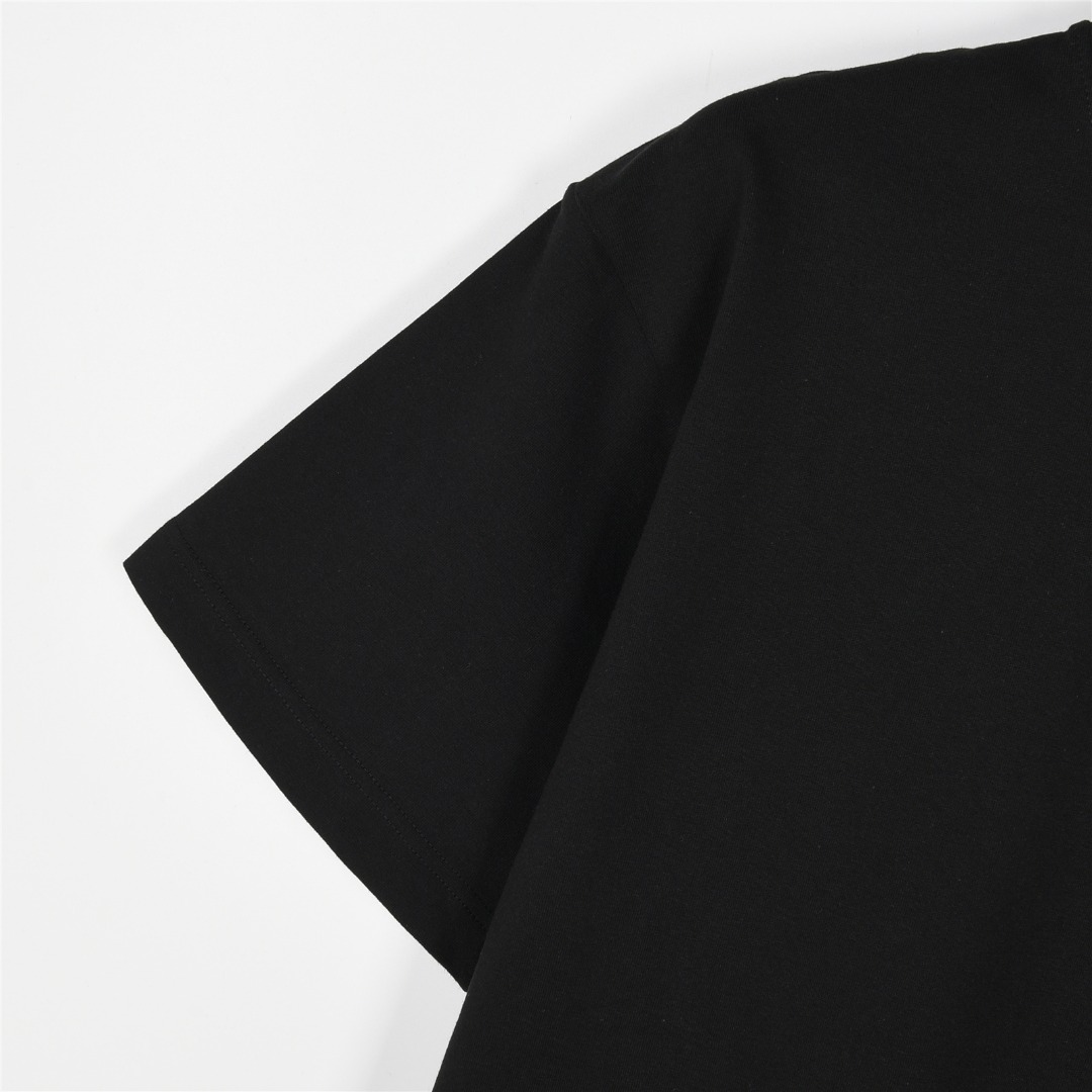 Louis Vuitton/路易威登 25ss 胸口logo字母刺绣短袖T恤