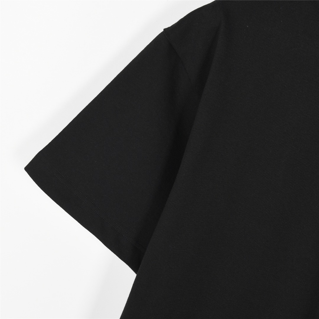 Louis Vuitton/路易威登 25ss 胸口及后背四叶草logo刺绣短袖T恤