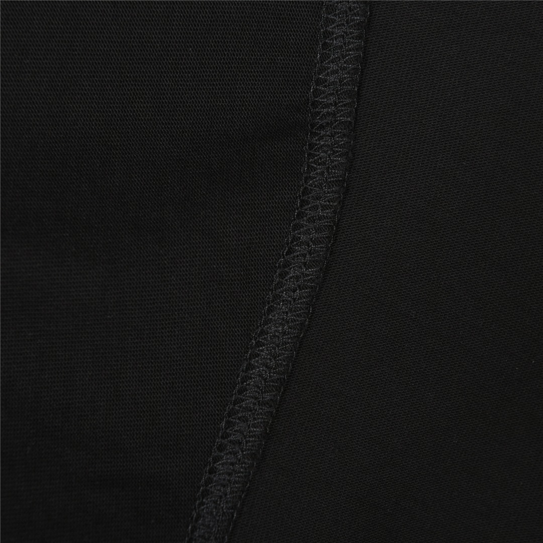 MaisonMargiela/马吉拉 线条泼墨涂鸦印花圆领短袖T恤