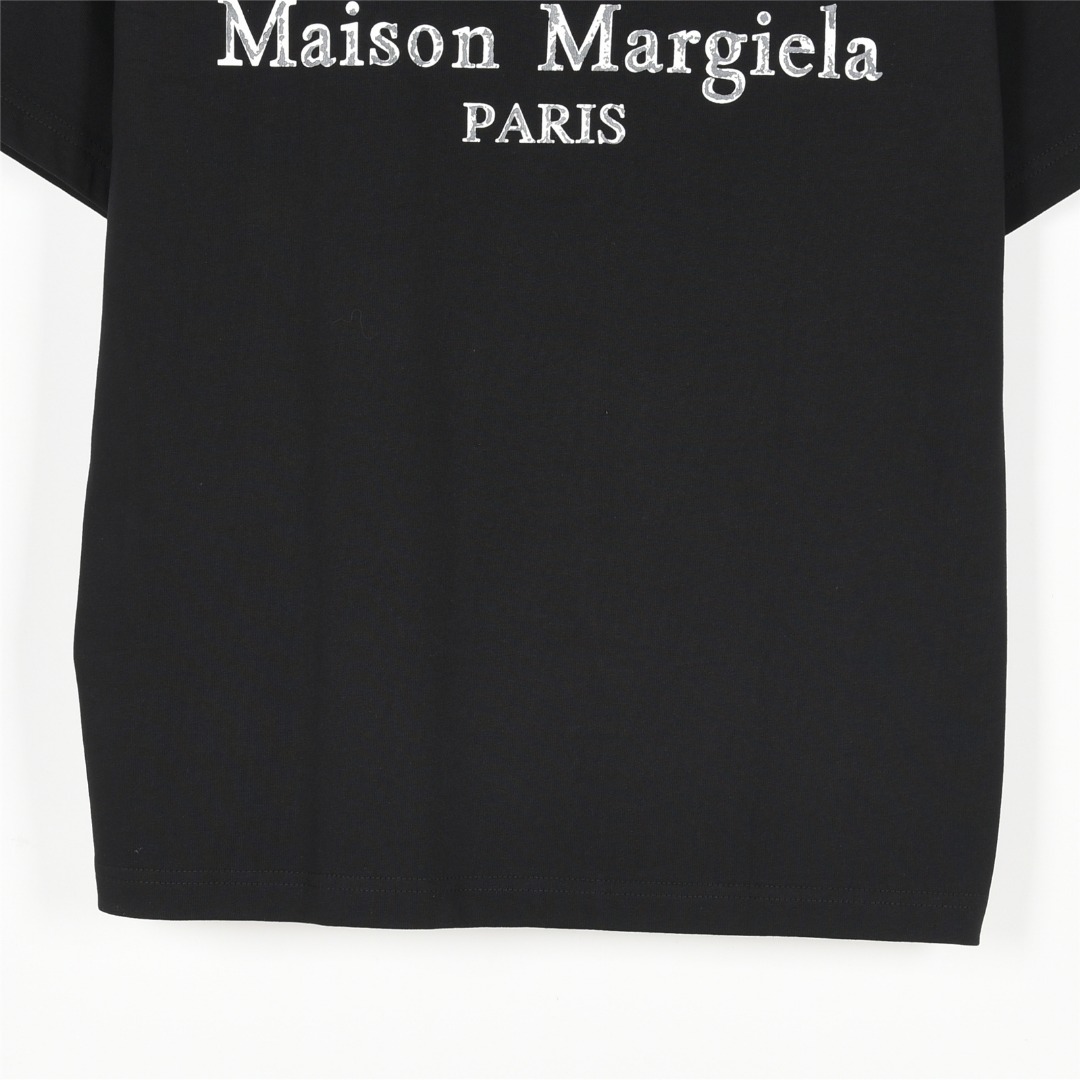 MaisonMargiela/马吉拉 后背数字重影印花短袖T恤