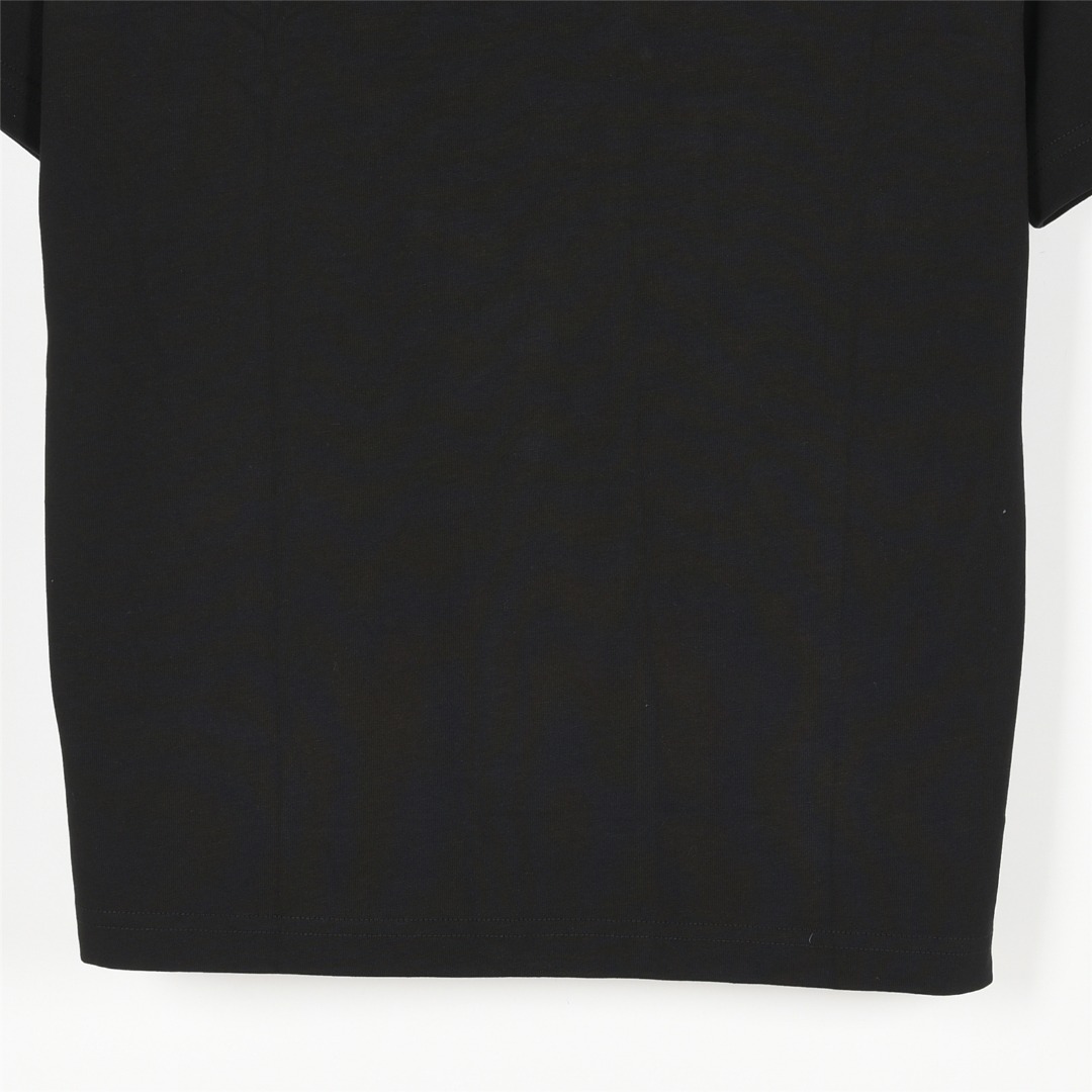 MaisonMargiela/马吉拉 几何数字连线刺绣短袖T恤