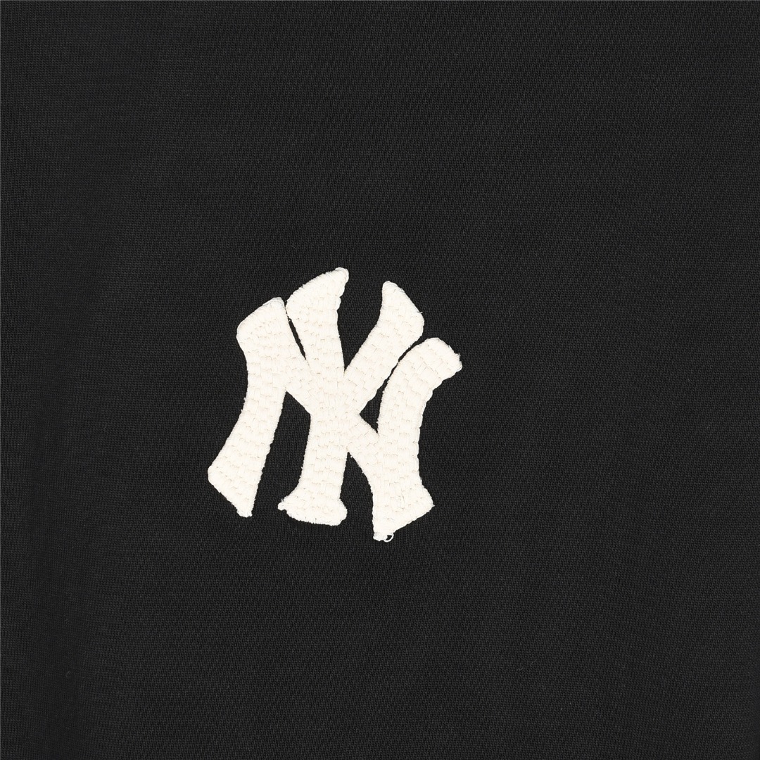 MLB/洋基队 25ss 立体logo刺绣短袖T恤