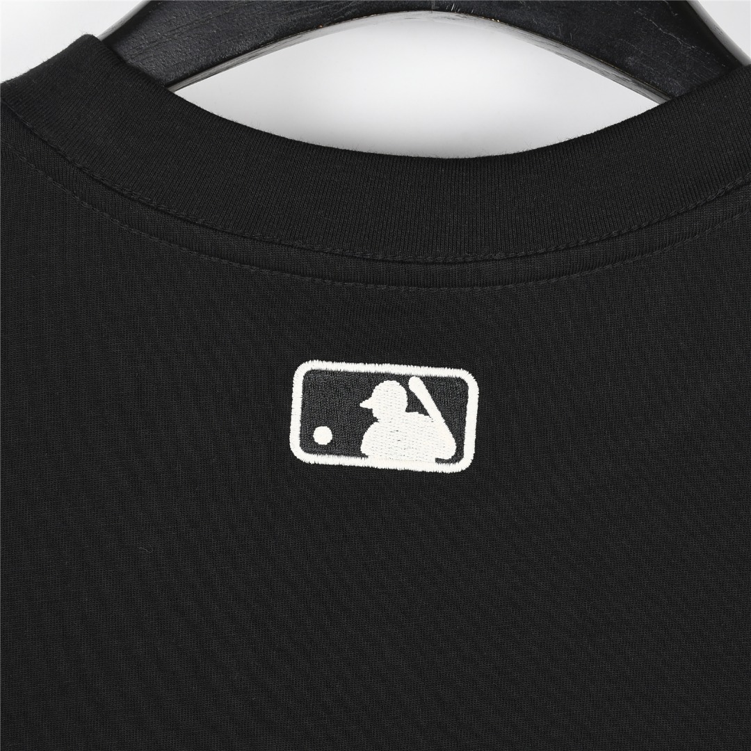 MLB/洋基队 25ss 立体logo刺绣短袖T恤