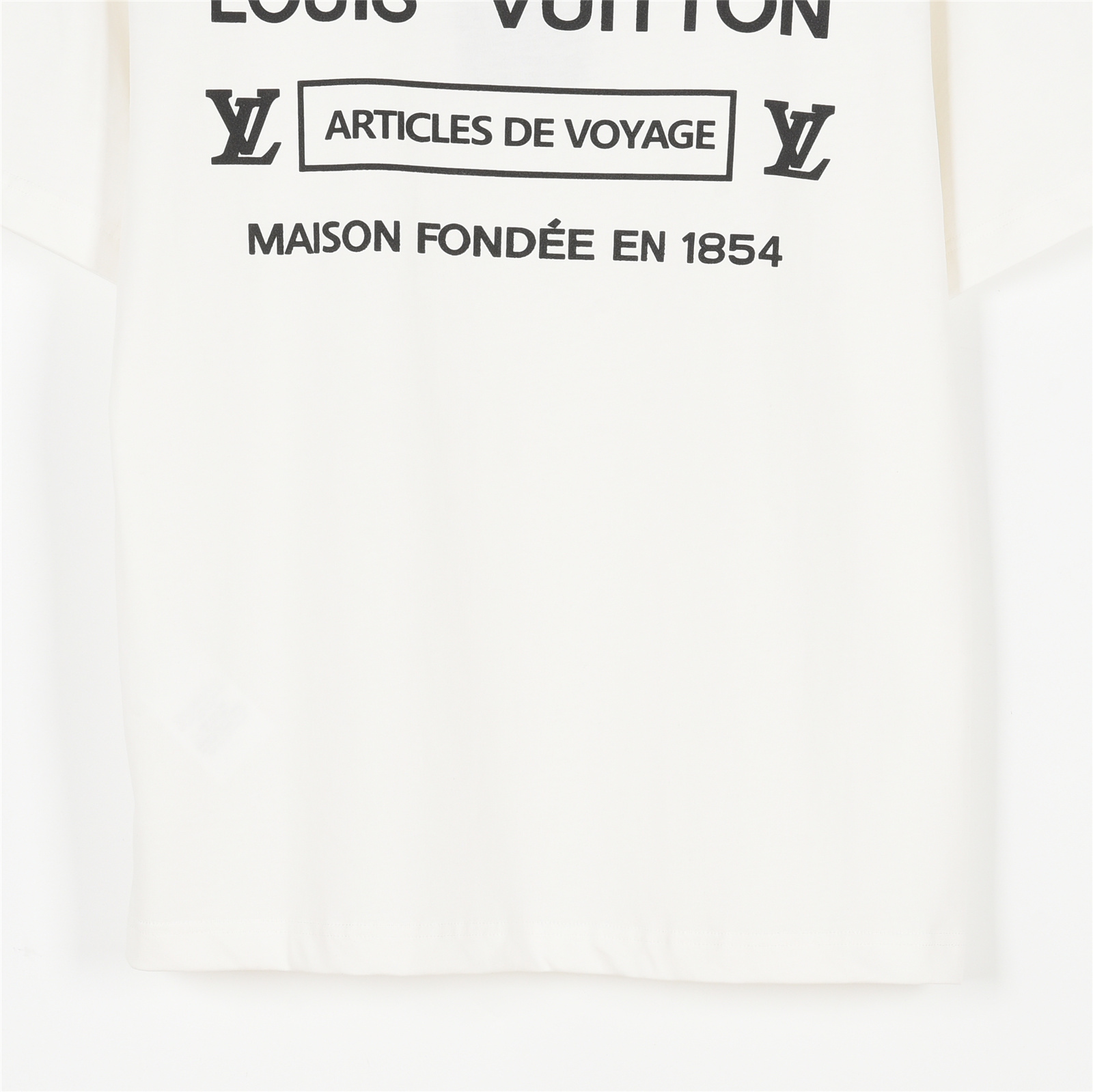Louis Vuitton/路易威登 25ss 后背字母logo发泡印花短袖T恤 Louis Vuitton/路易威登 25ss 后背字母logo发泡印花短袖T恤