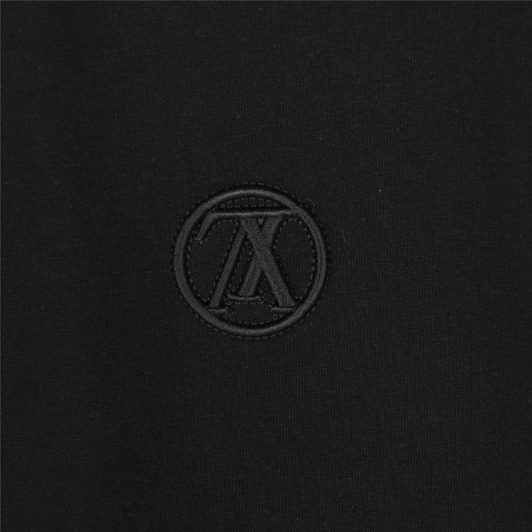 Louis Vuitton/路易威登 25ss 反转圆标小标logo刺绣短袖T恤
