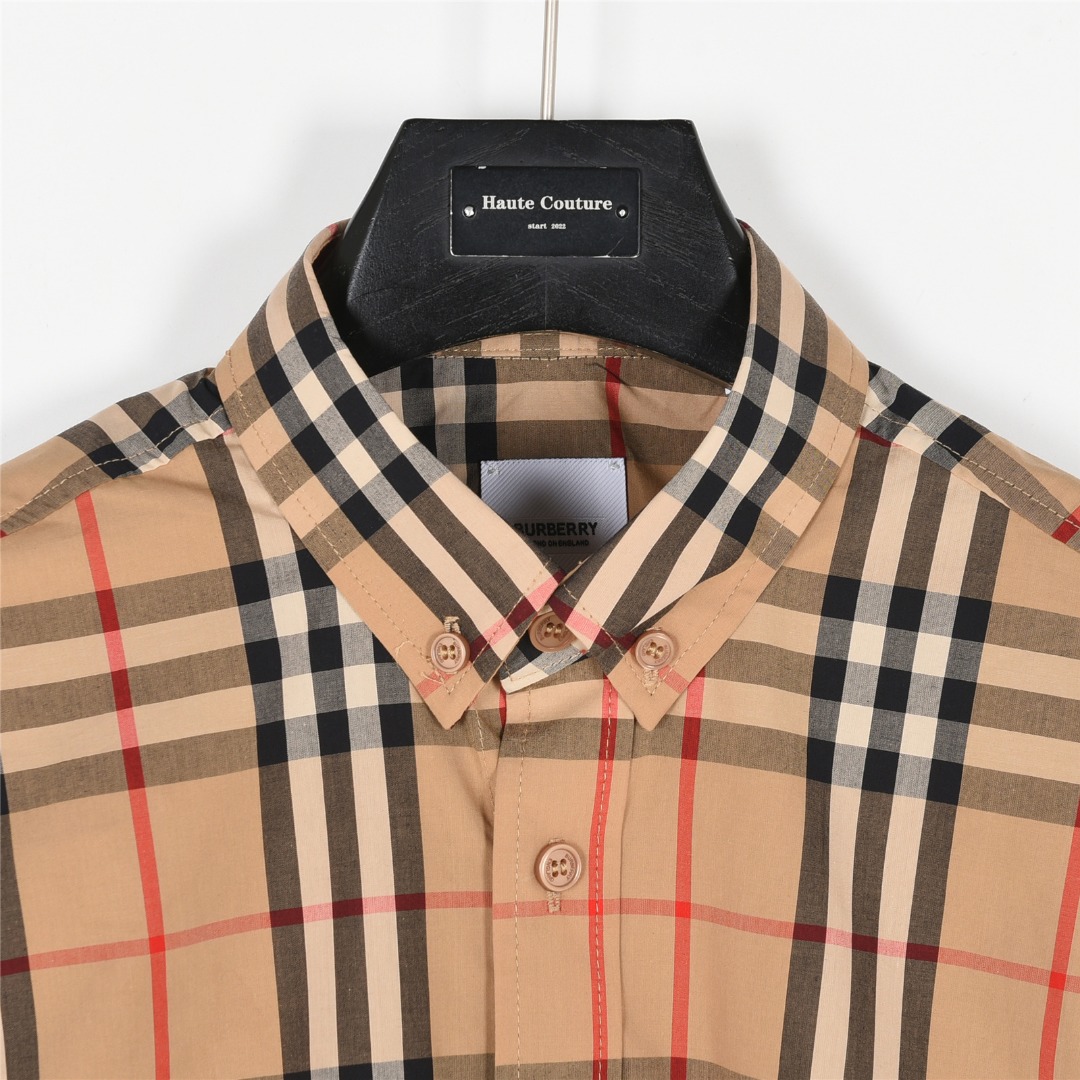 Burberry/巴宝莉 经典格纹长袖衬衫
