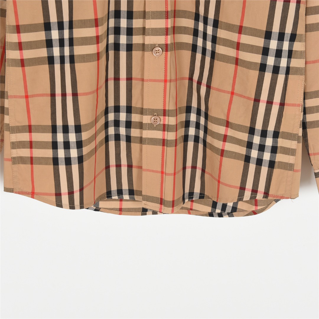 Burberry/巴宝莉 经典格纹长袖衬衫