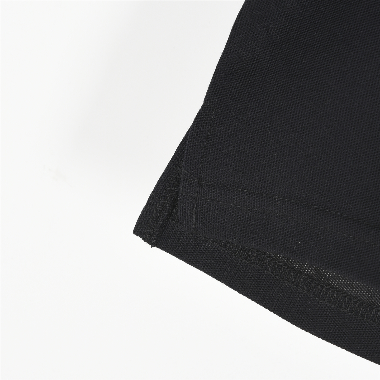 Prada /普拉达 25ss 门襟螺纹字母三角标刺绣短袖Polo衫
