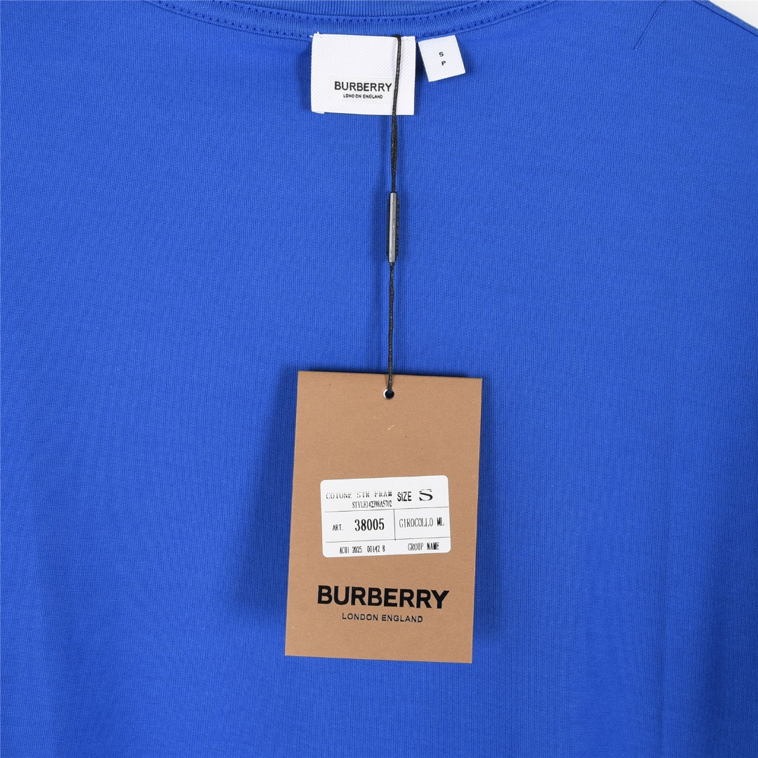 Burberry/巴宝莉 后背战马数码喷绘短袖T恤