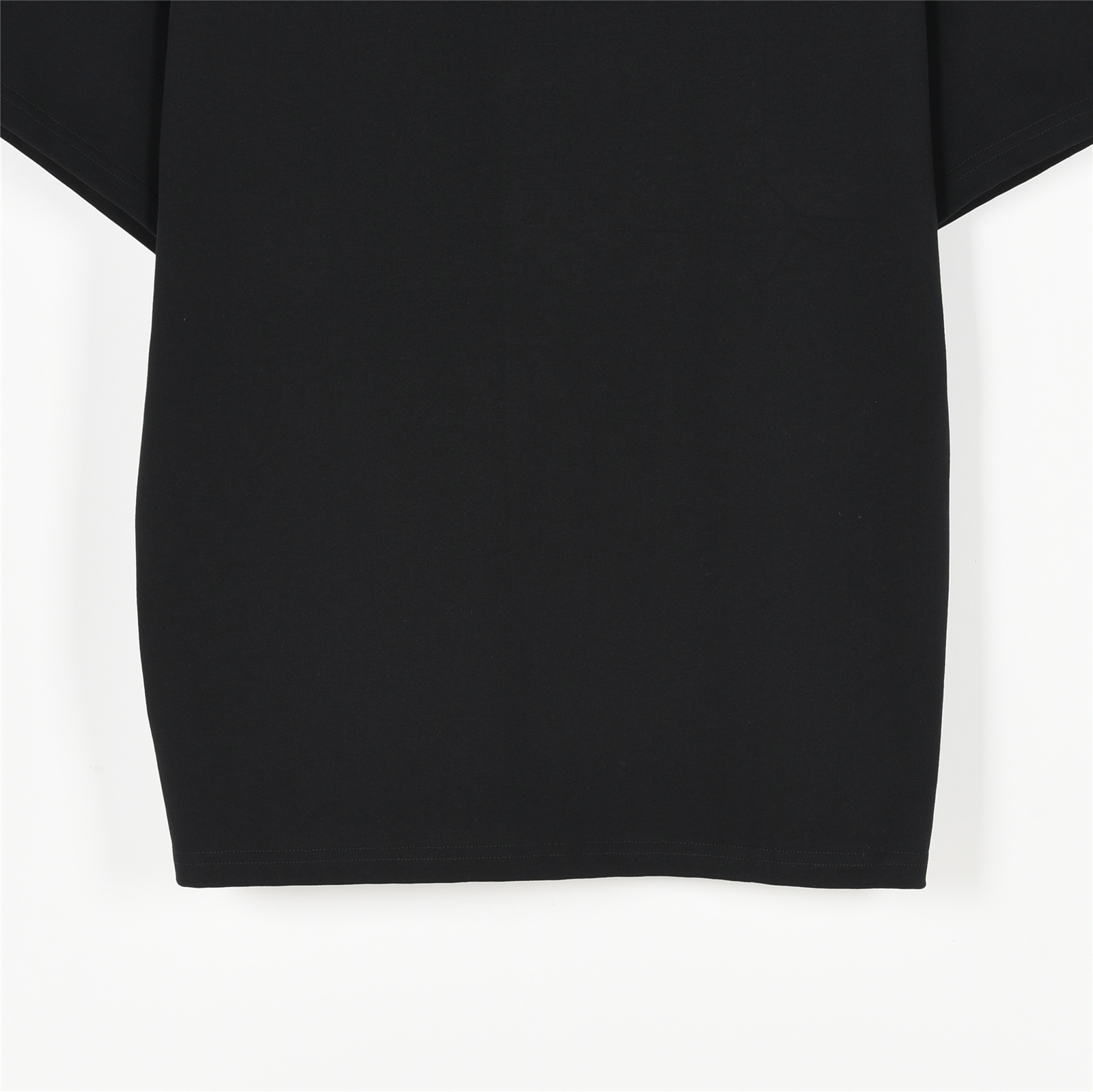 Balenciaga/巴黎世家 25ss 安德玛联名logo刺绣短袖T恤 黑色 白色