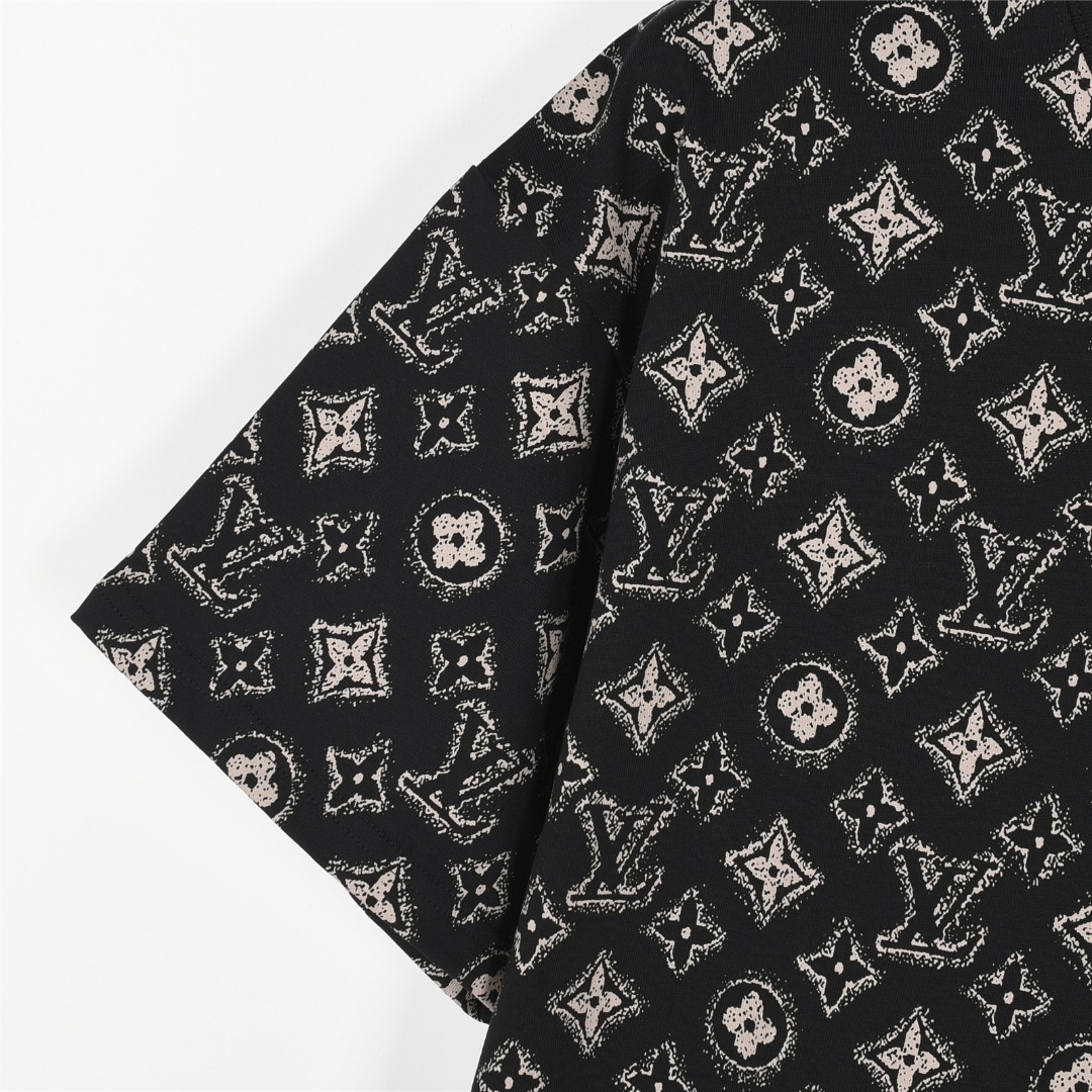 Louis Vuitton/路易威登 通体老花满印短袖T恤