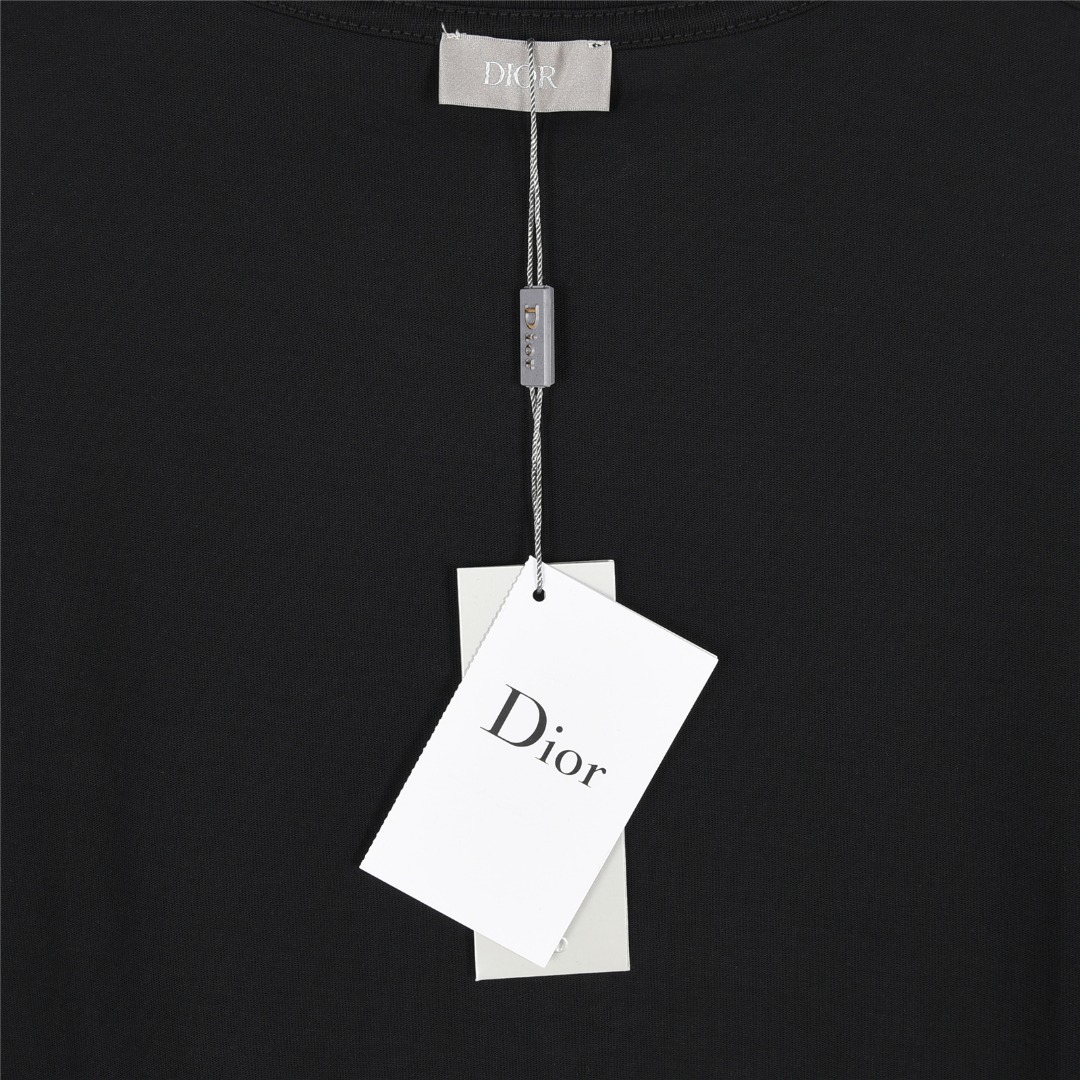 Dior/迪奥 25ss 老花贴布刺绣短袖T恤