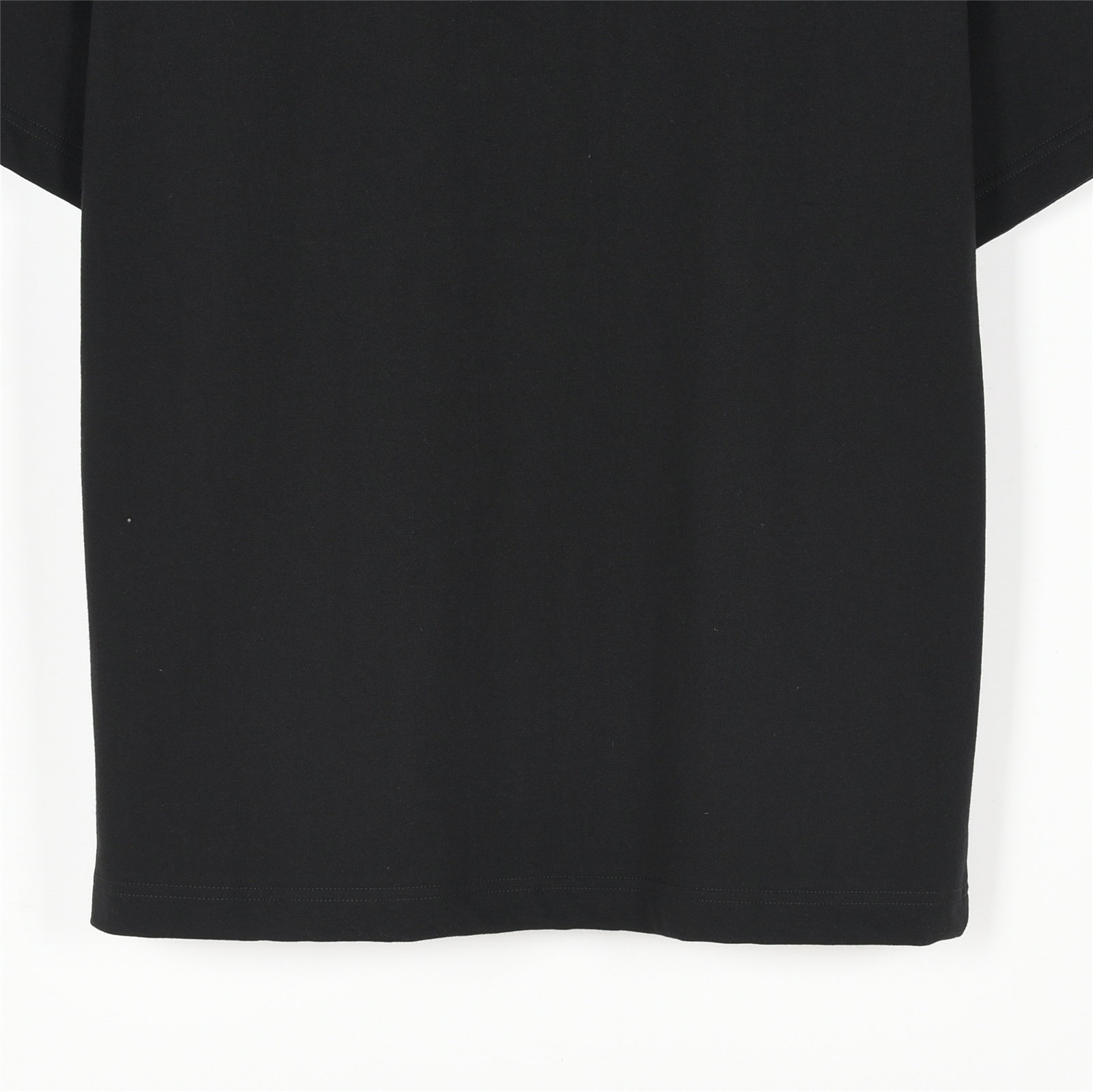 FENDI/芬迪 25ss 老花拼布恶魔烫钻小眼睛刺绣短袖T恤 黑色 白色