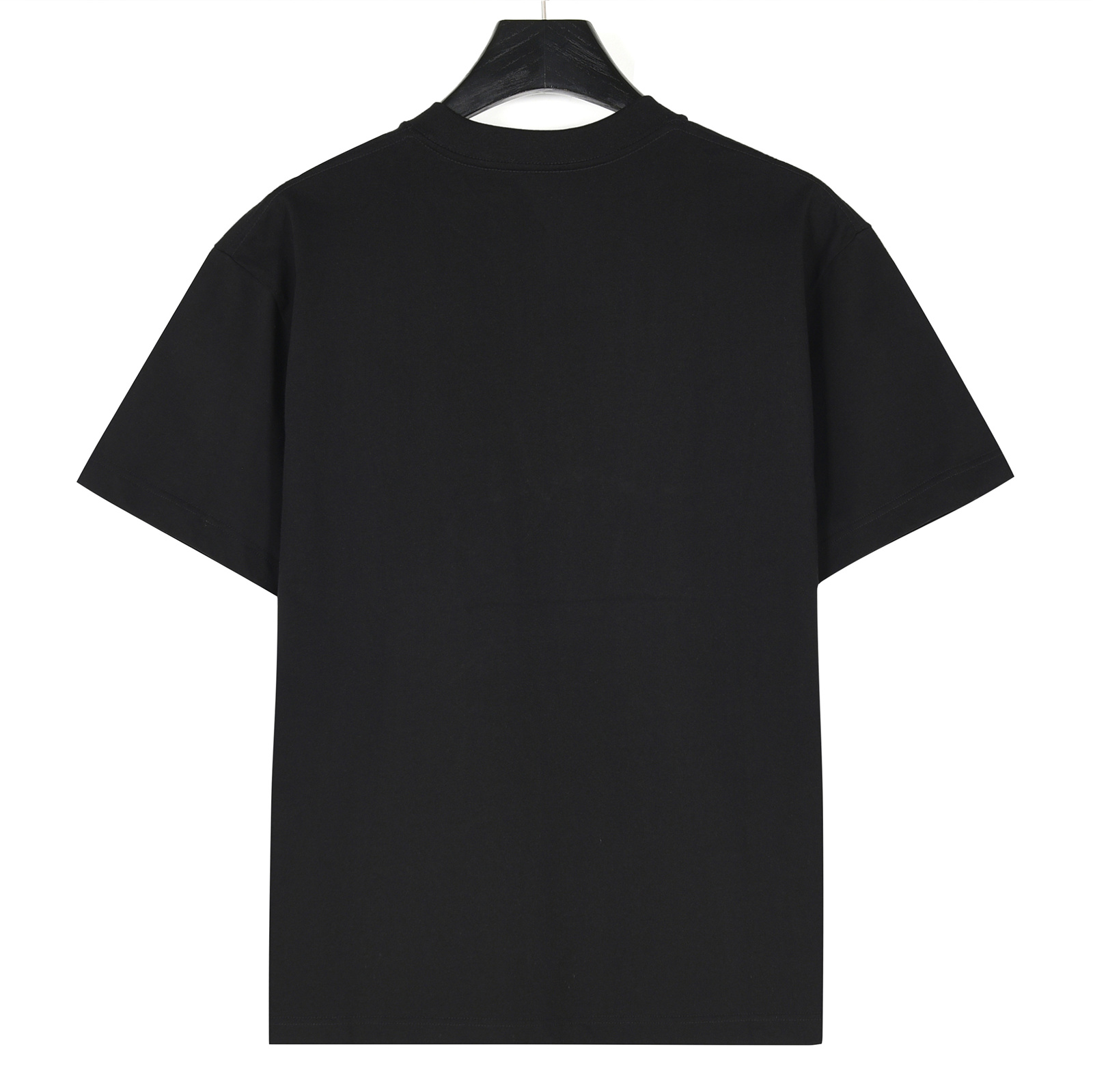 DIOR/迪奥 x 石头岛联名 25ss 斑驳字母logo印花短袖T恤 黑色 白色