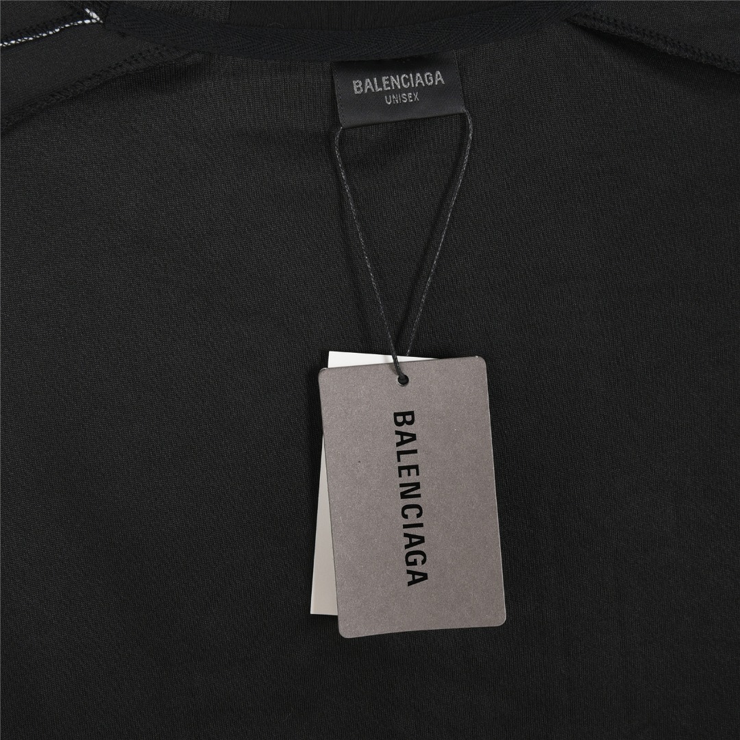 Balenciaga/巴黎世家 25ss 曼联联名足球10号刺绣印花短袖T恤
