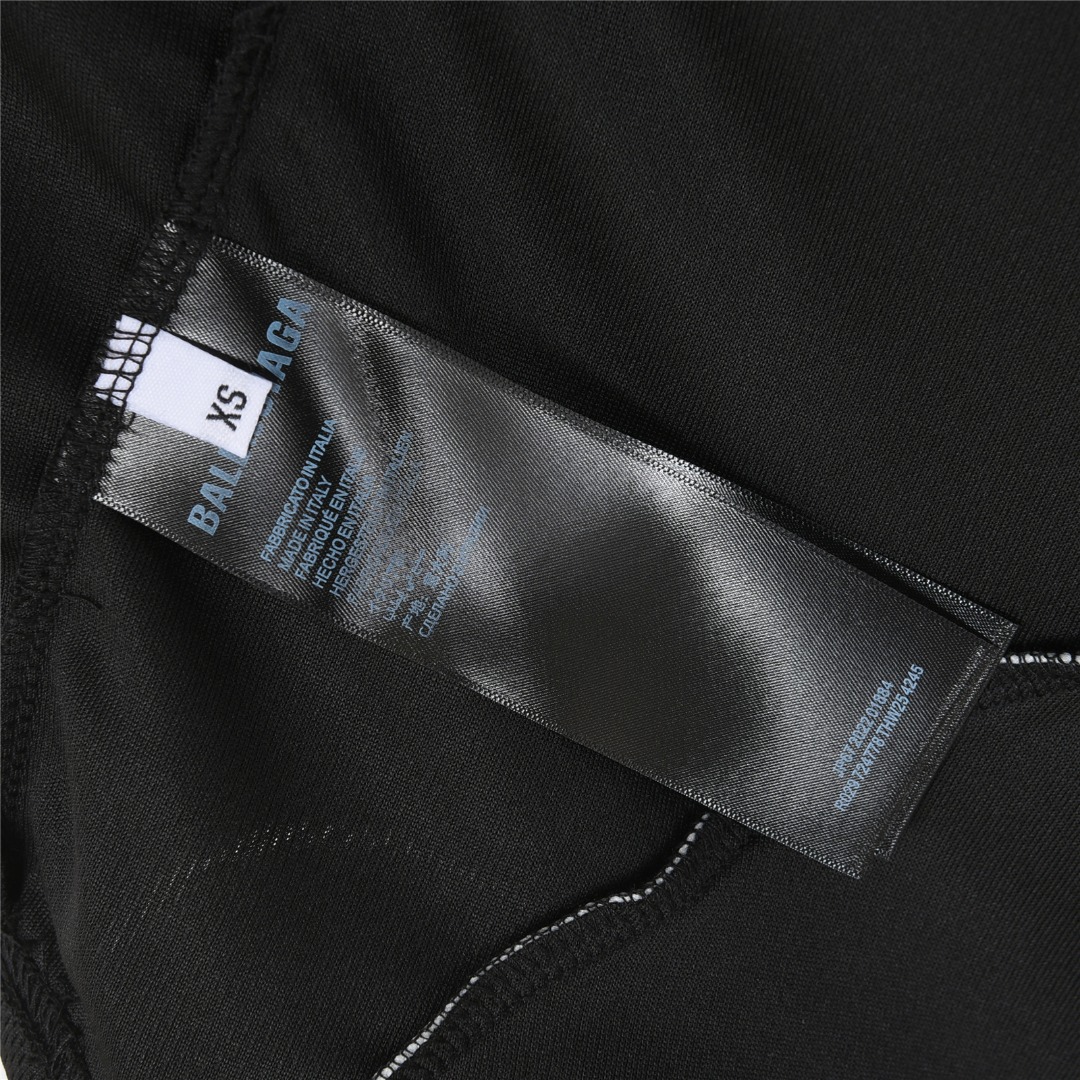 Balenciaga/巴黎世家 25ss 曼联联名足球10号刺绣印花短袖T恤