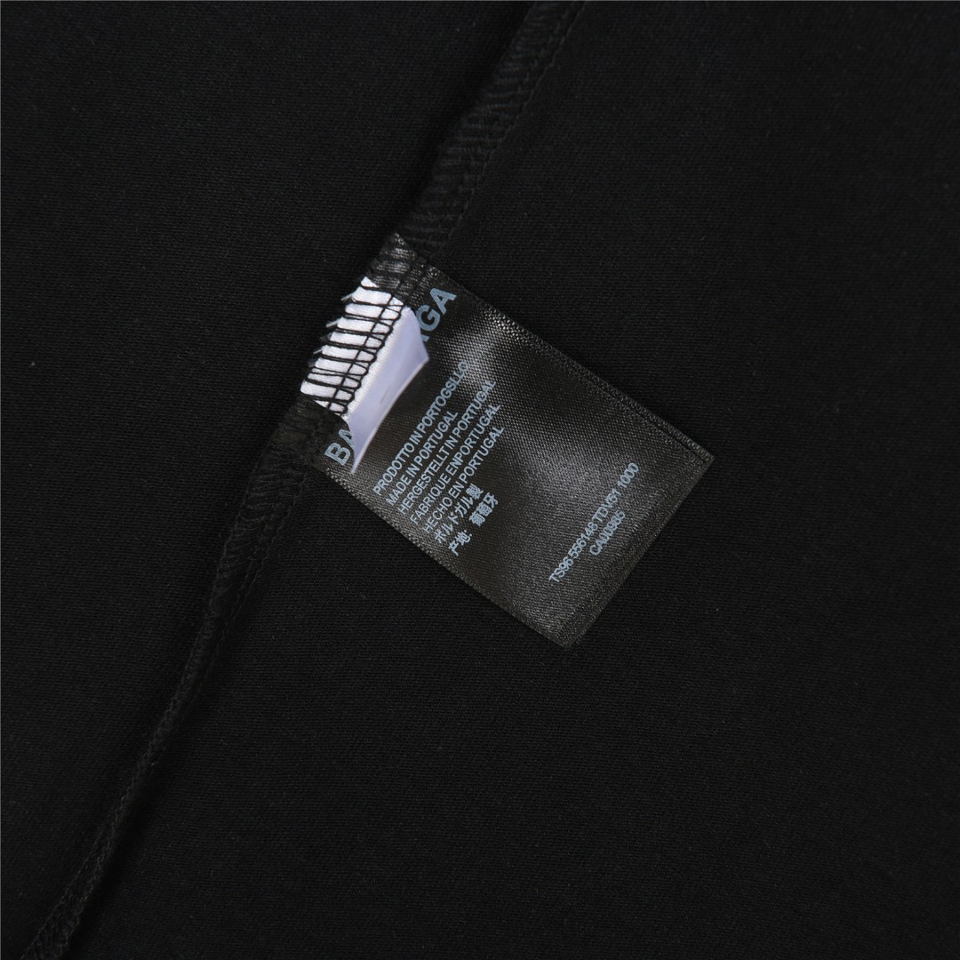 Balenciaga/巴黎世家 25ss 钥匙徽章logo印花短袖T恤