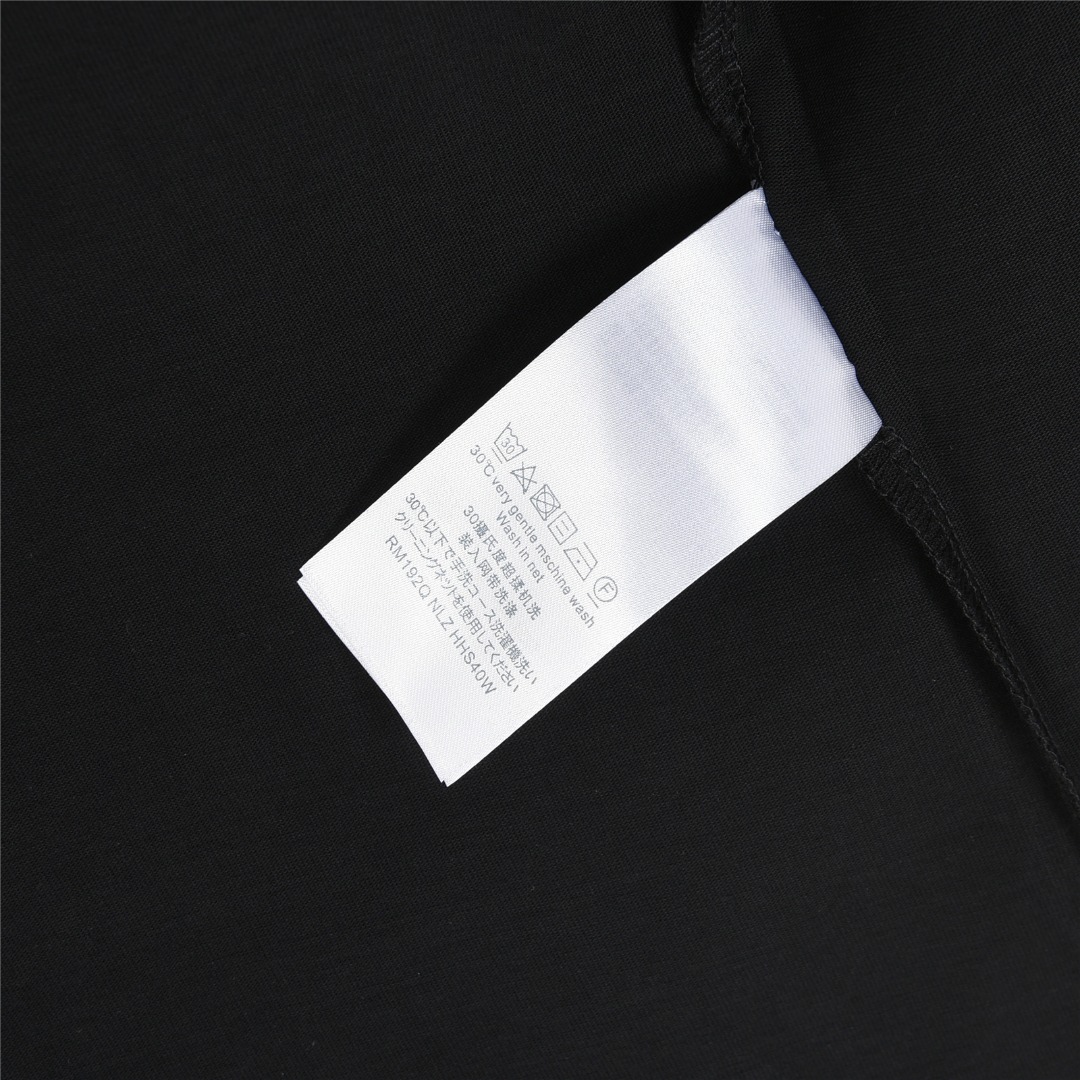 Louis Vuitton/路易威登 25ss 向日葵彩绘涂鸦大logo短袖T恤 黑色 白色