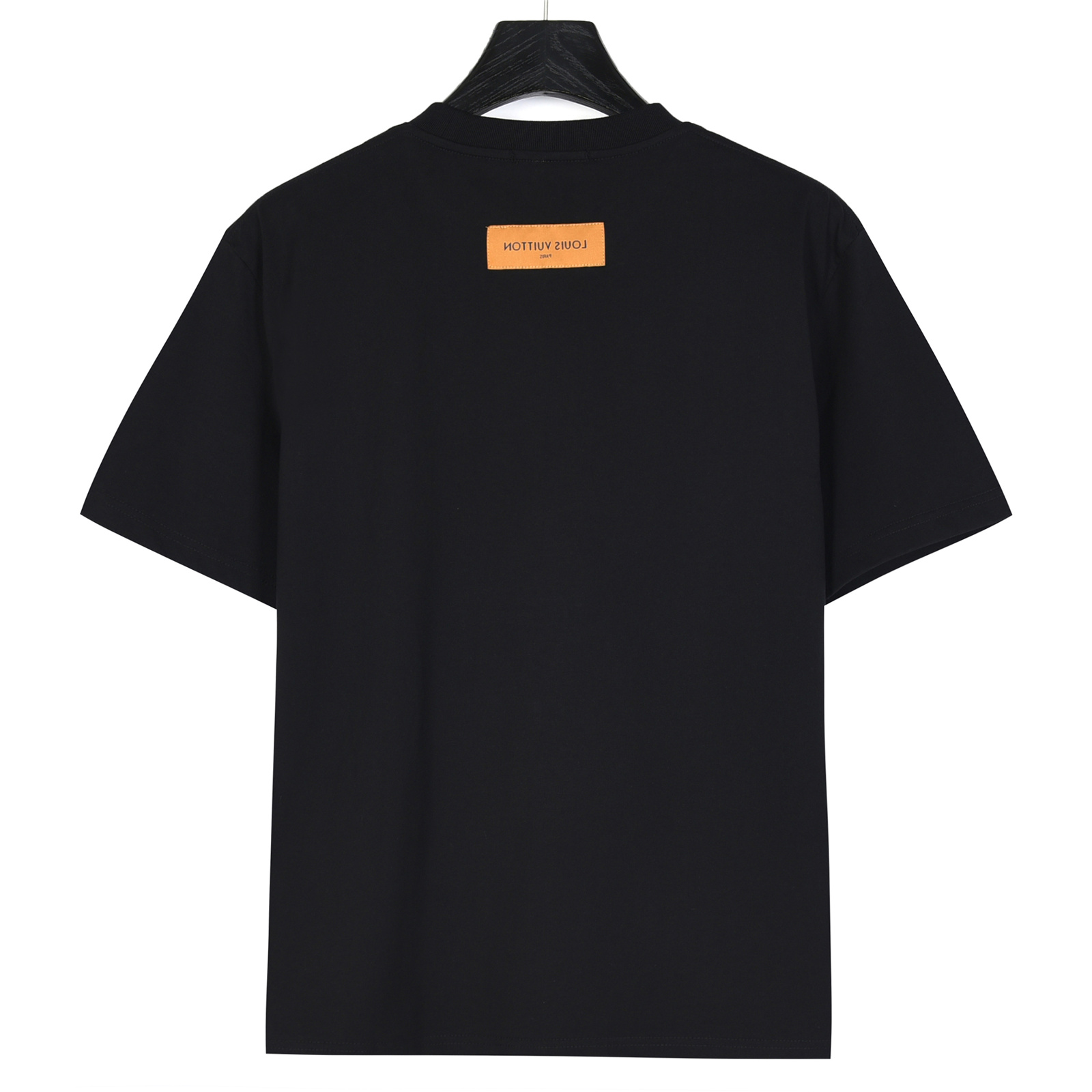 Louis Vuitton/路易威登 25ss 暗纹老花logo拼接刺绣短袖T恤