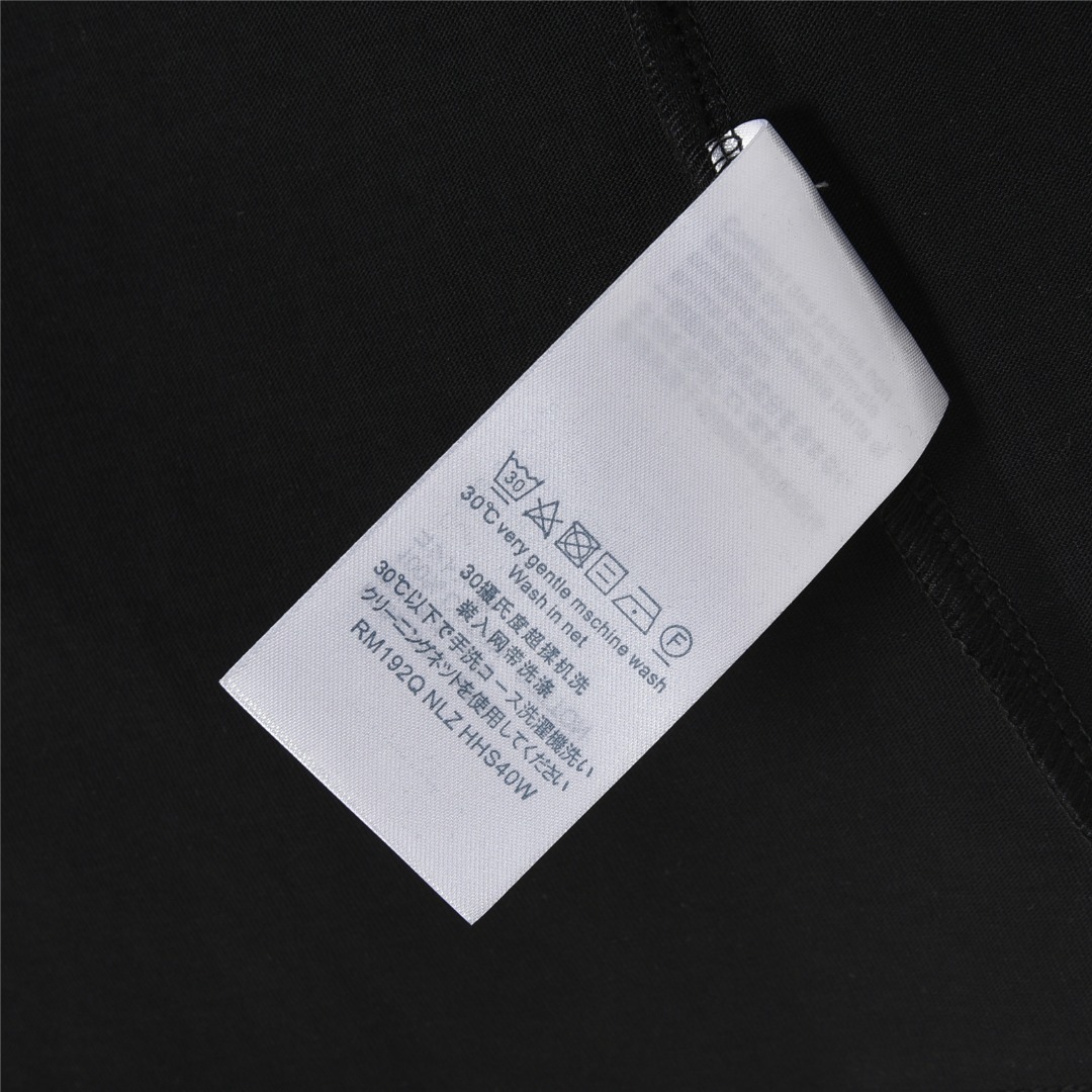 Louis Vuitton/路易威登 25ss 暗纹老花logo拼接刺绣短袖T恤