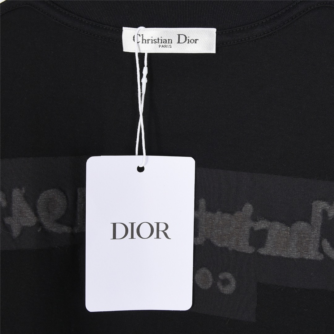 Dior/迪奥 25ss 1947标志Logo刺绣短袖T恤