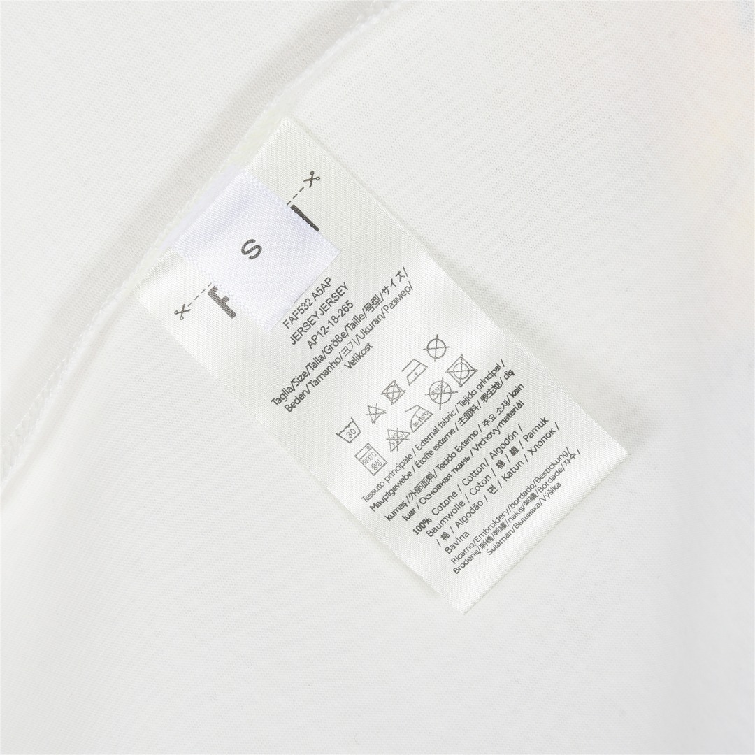 Fendi/芬迪 25ss 卡通人物手绘短袖T恤