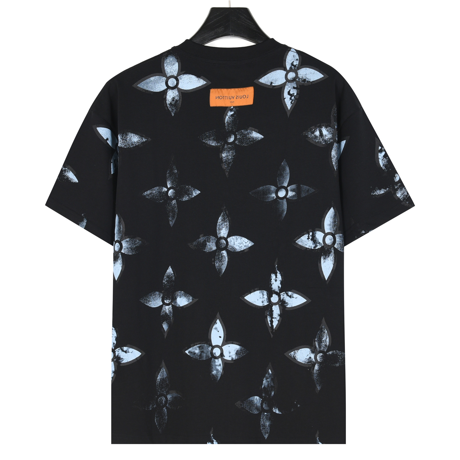 LouisVuitton/路易威登 25ss 满印老花四叶草渲染短袖T恤