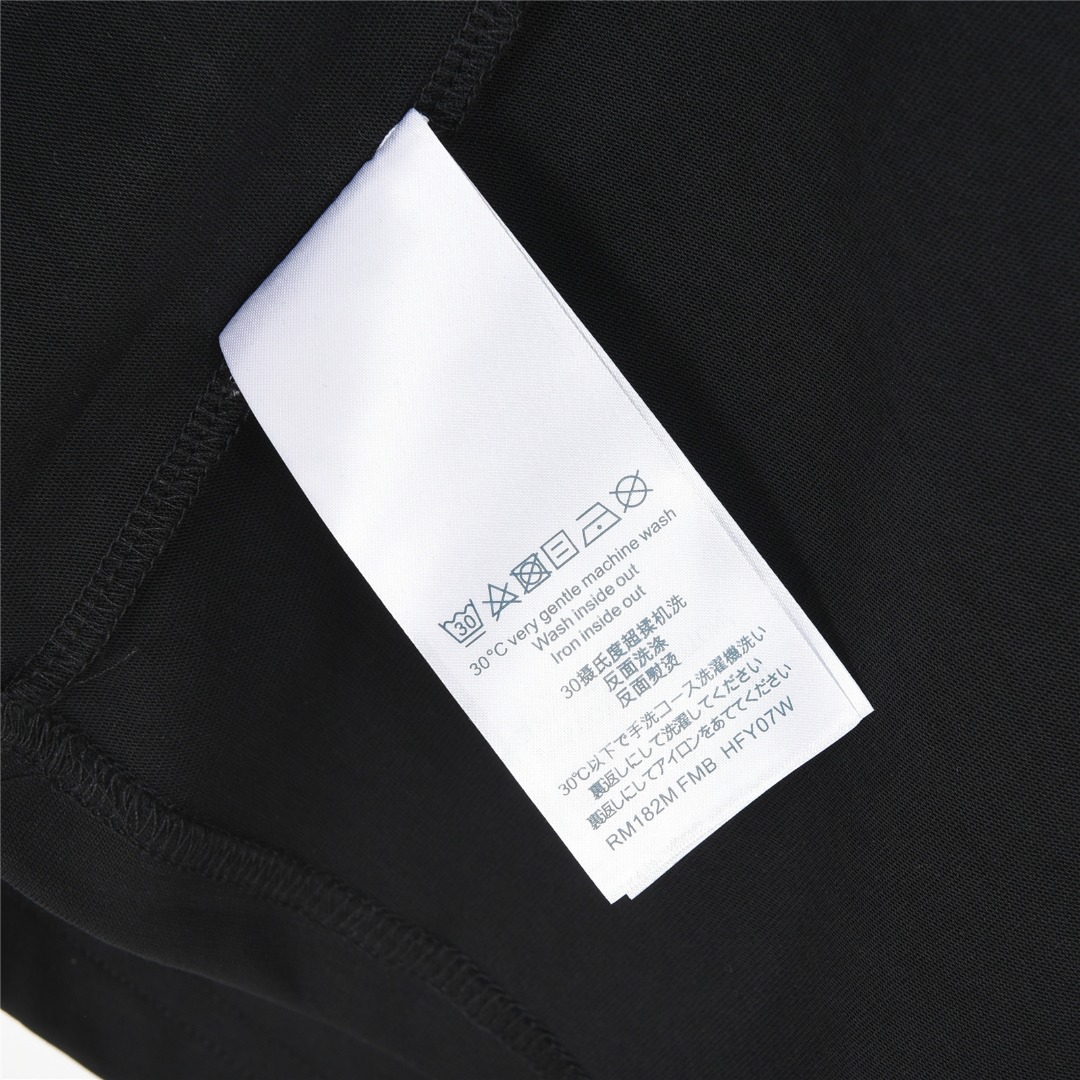 Louis Vuitton/路易威登 25ss 红色字母刺绣logo短袖T恤