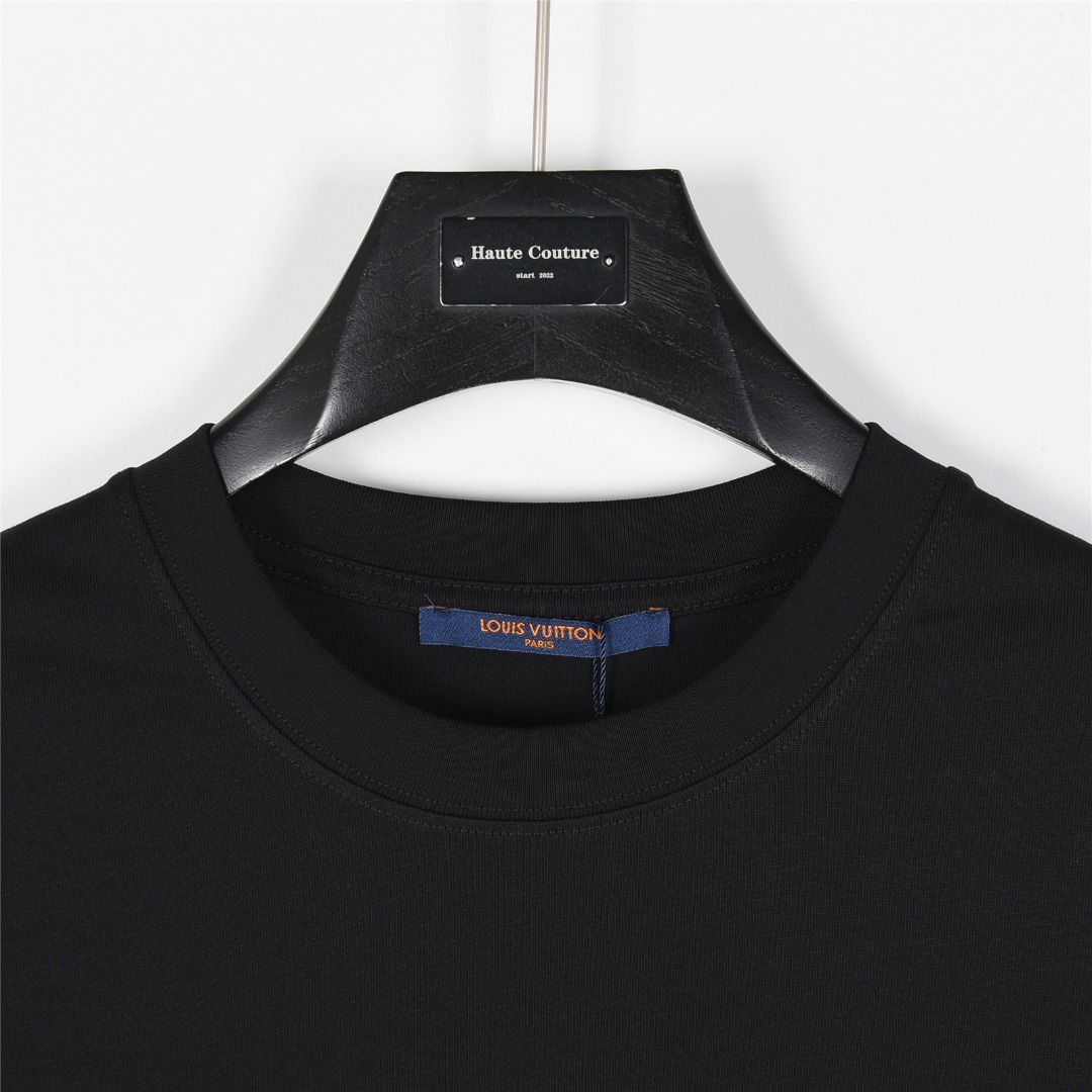 Louis Vuitton/路易威登 25ss 云朵波点压胶印花短袖T恤
