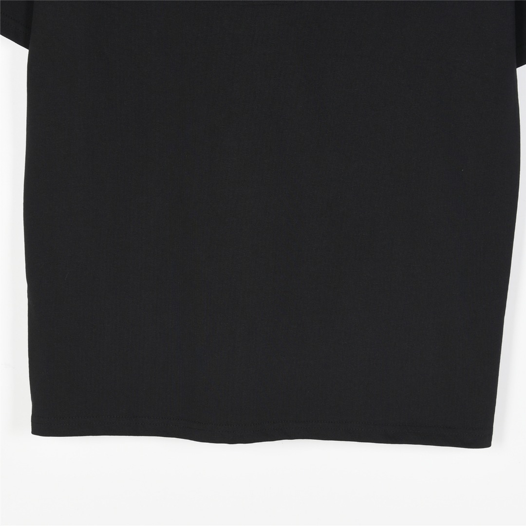 Balenciga/巴黎世家 25ss TRACKSUIT LOGO廓形刺绣短袖T恤
