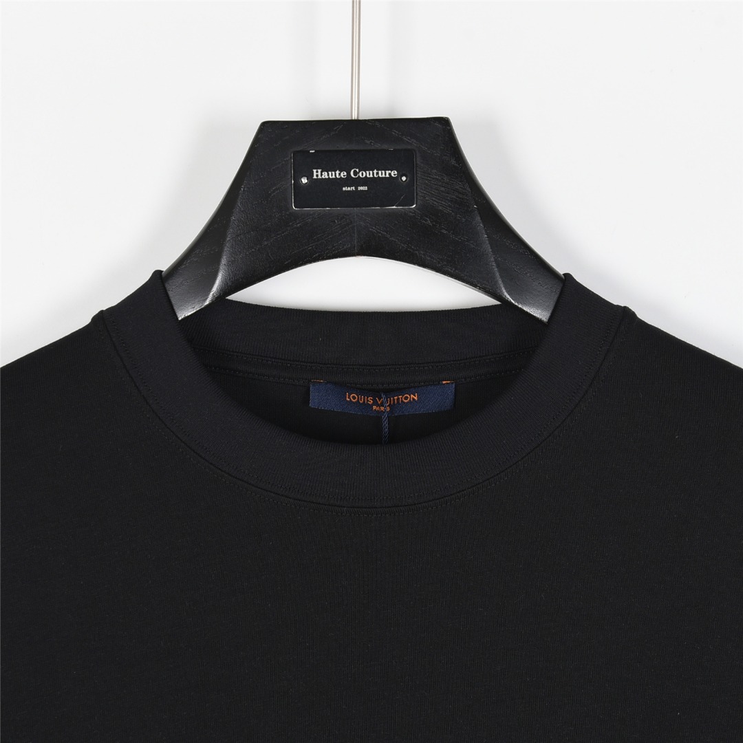 Louis Vuitton/路易威登 25ss 字母logo涂鸦手绘短袖T恤