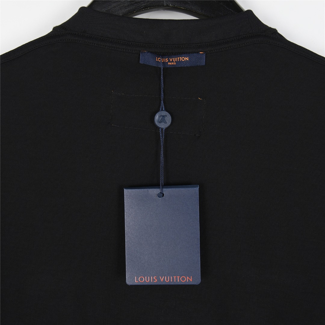 Louis Vuitton/路易威登 25ss 字母logo涂鸦手绘短袖T恤