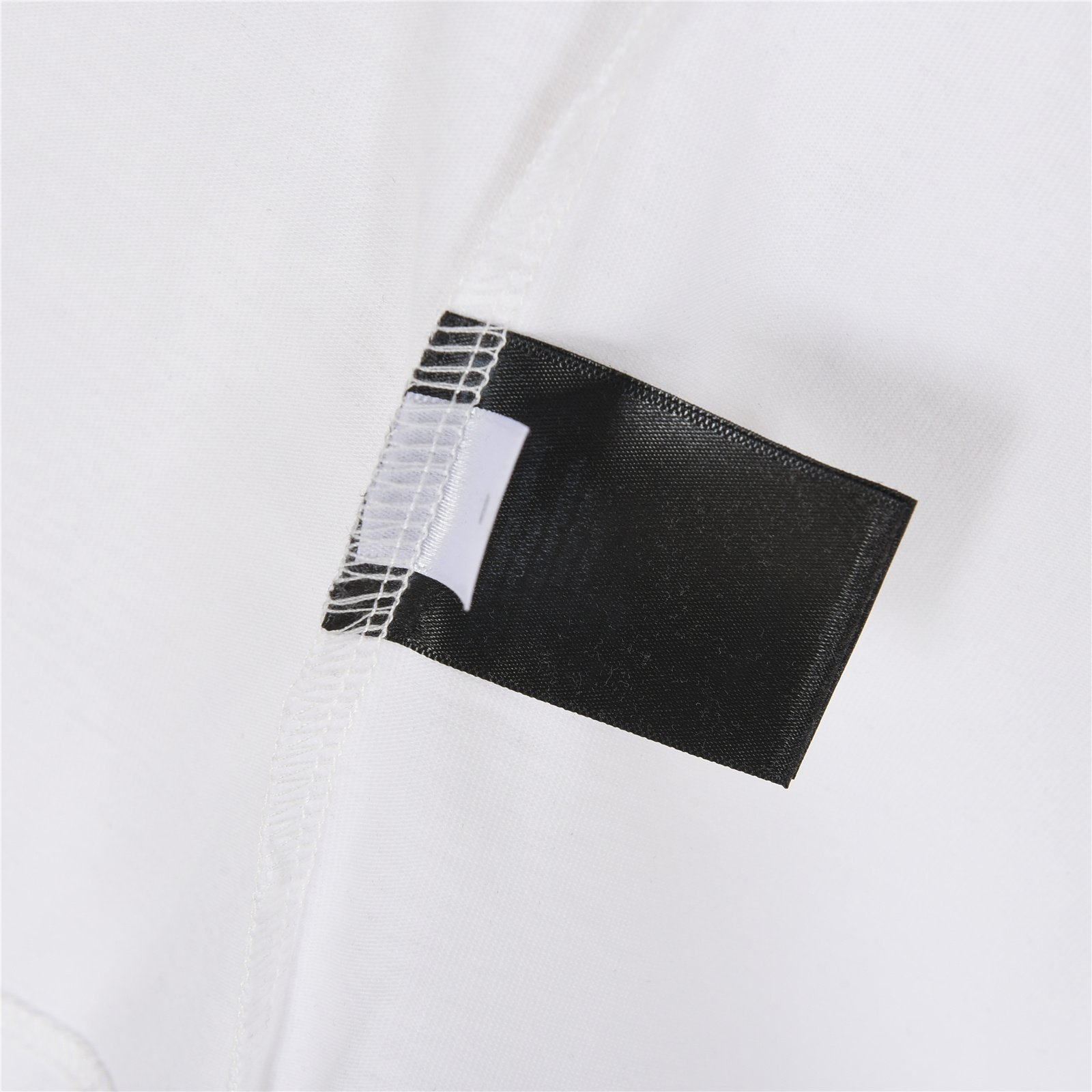 Balenciaga /巴黎世家 25ss 前后立体刺绣logo短袖T恤黑色 白色