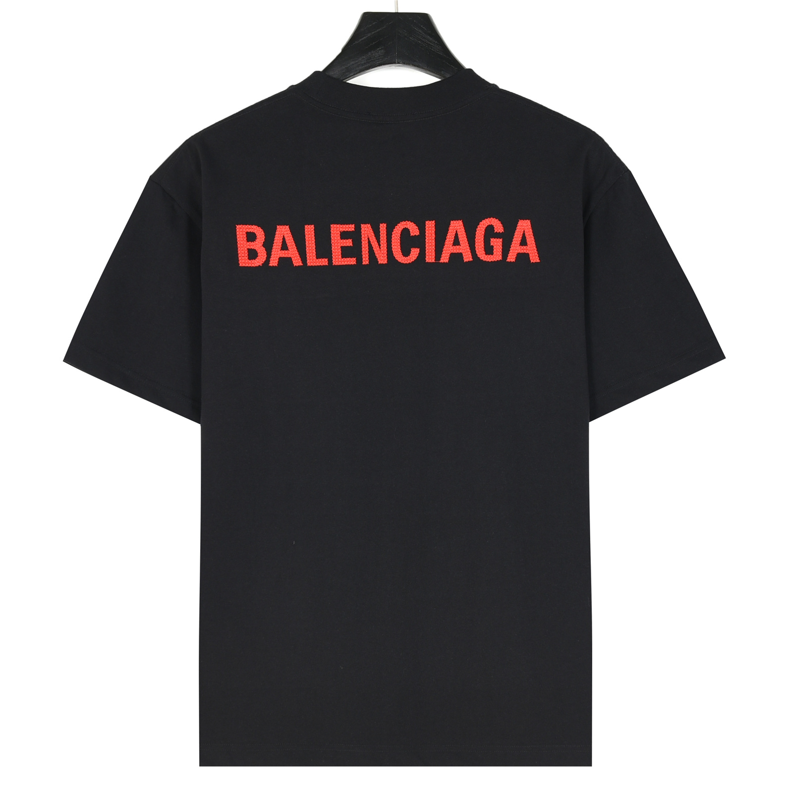 Balenciaga /巴黎世家 25ss 前后立体刺绣logo短袖T恤