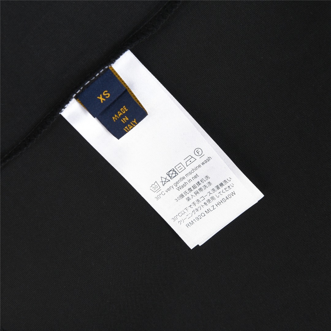 Louis Vuitton/路易威登 25ss 签名logo字母发泡印花短袖T恤