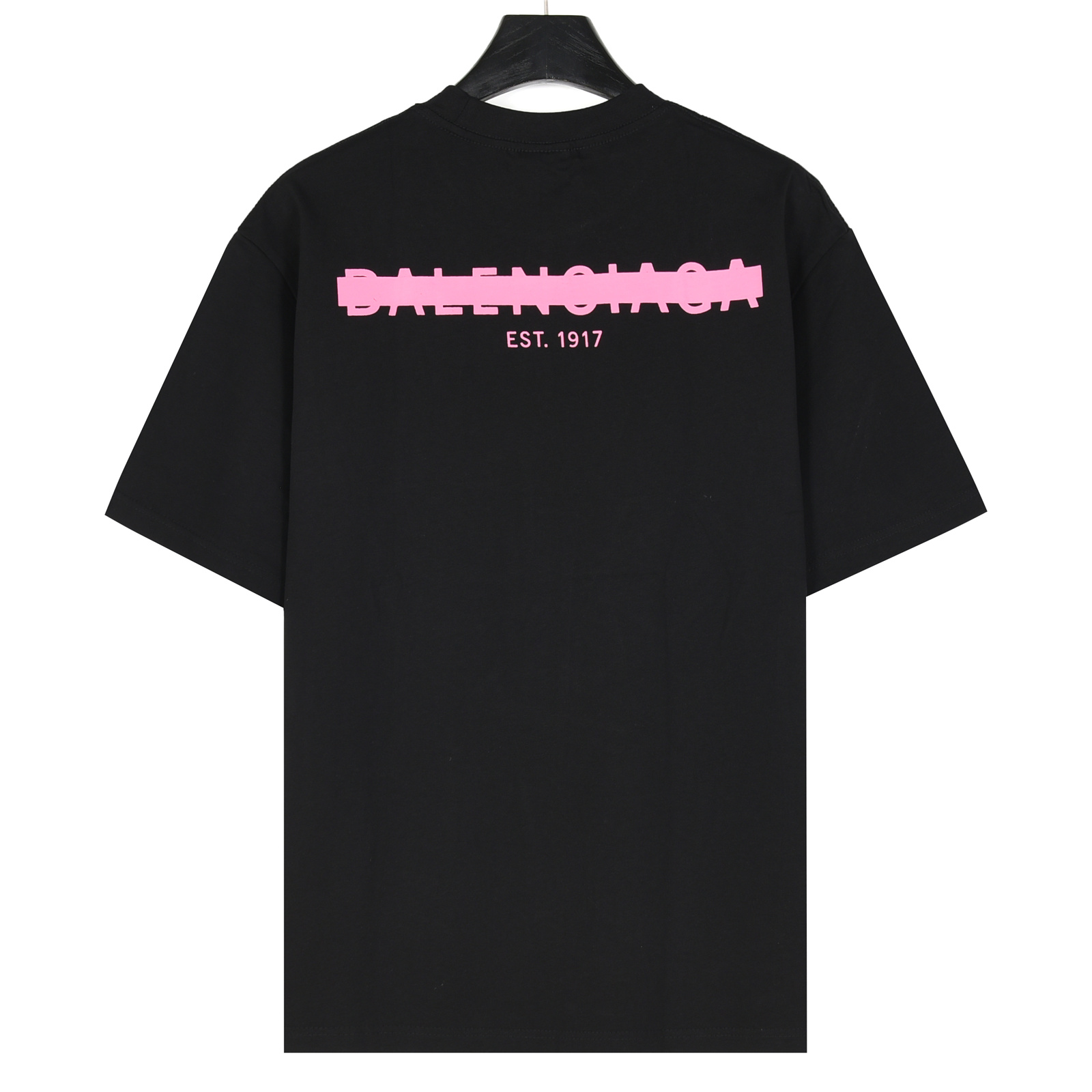 Balenciga/巴黎世家 字母封条掩盖印花短袖T恤